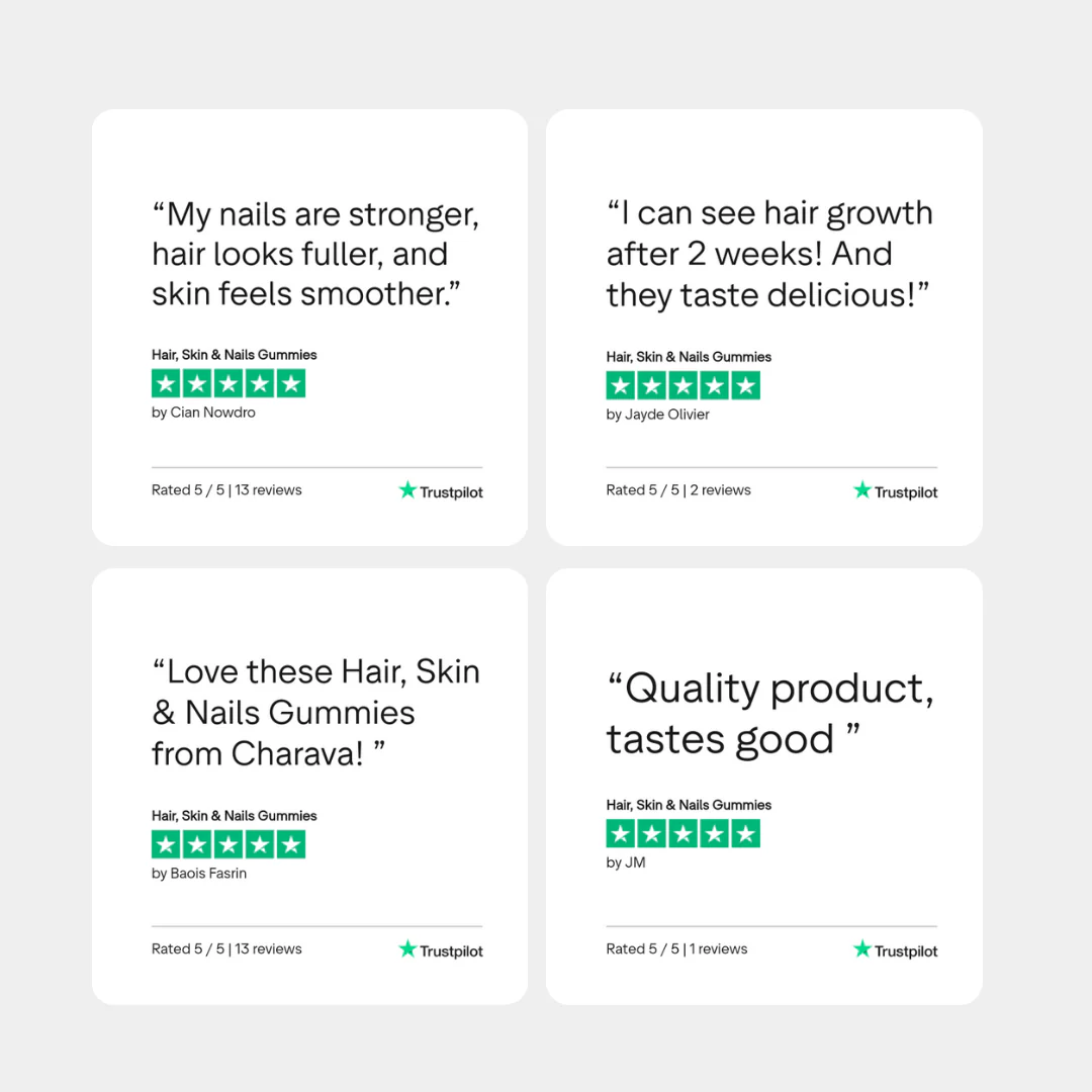 Charava UK - Hair, Skin & Nails Gummies - Image 6