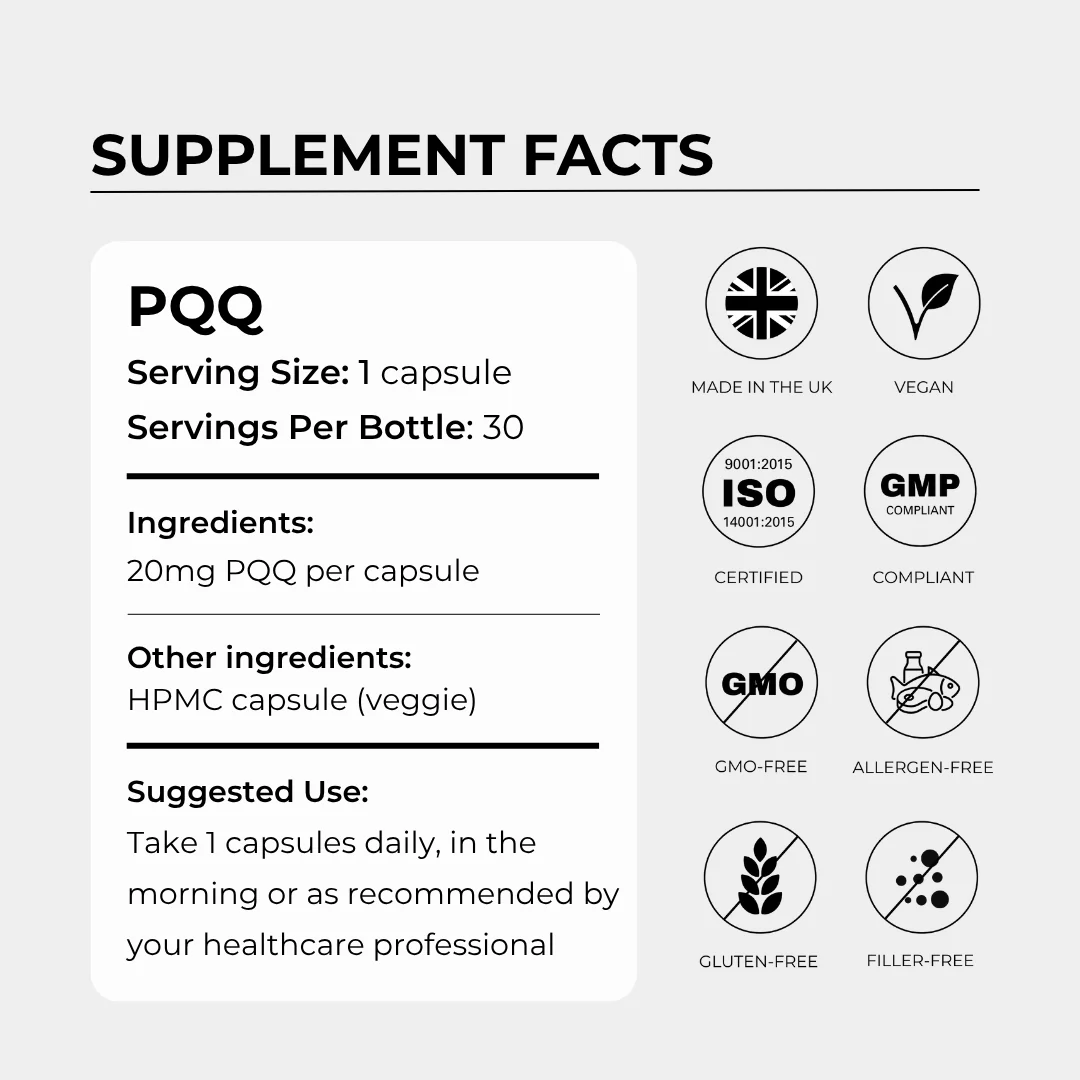 Charava UK - PQQ 20mg - Image 4