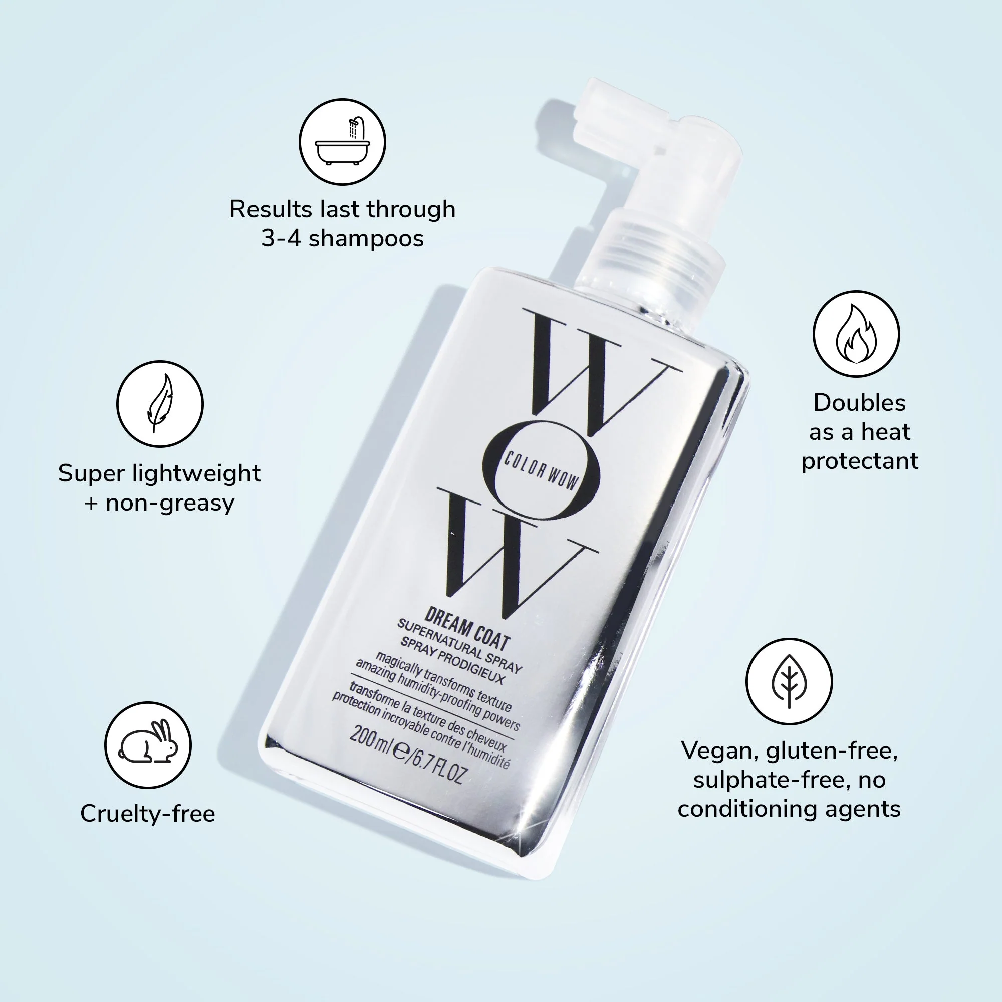 Color Wow Dream Coat Supernatural Spray 200 ml - Image 5