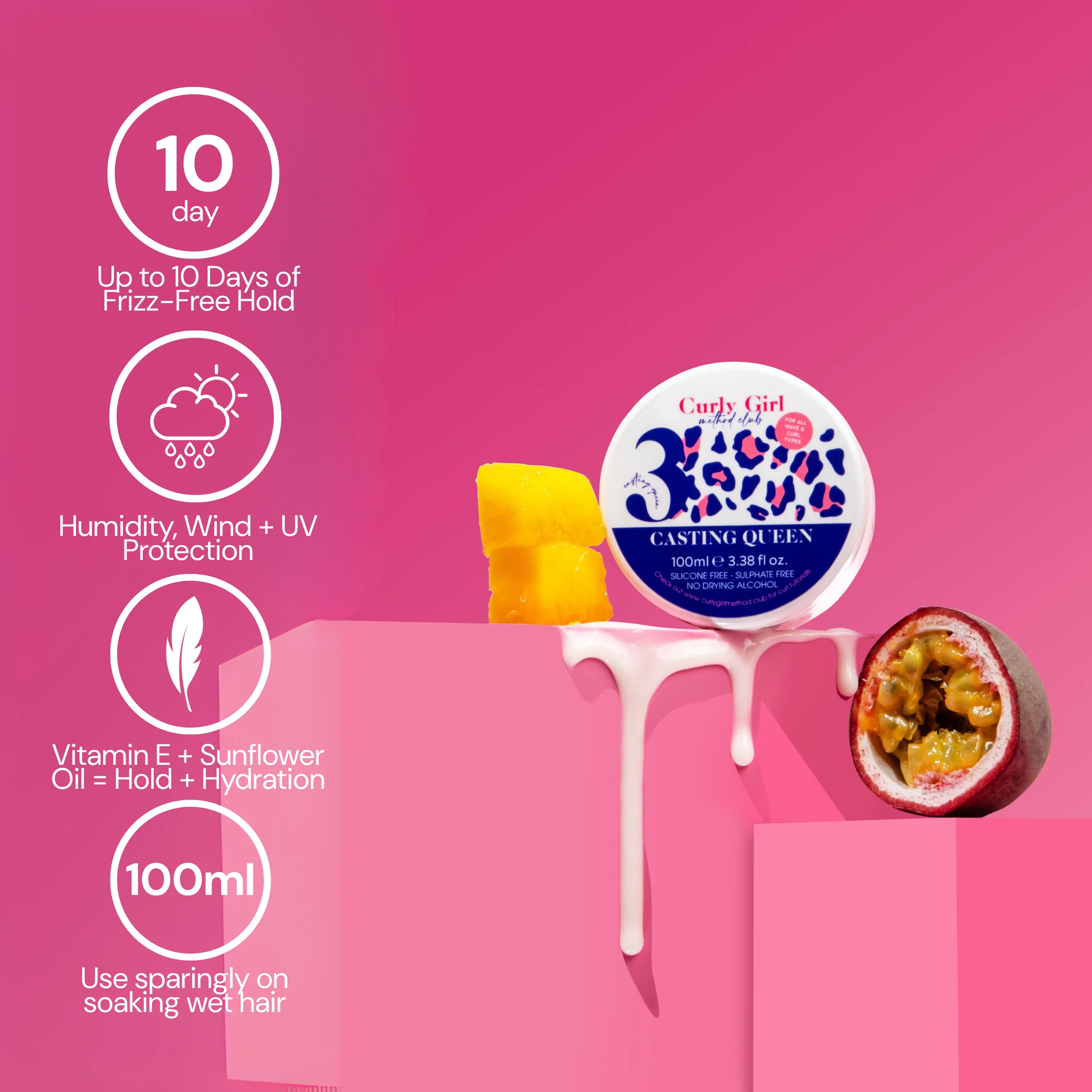 Curly Girl Casting Queen Styling Cream - Image 2