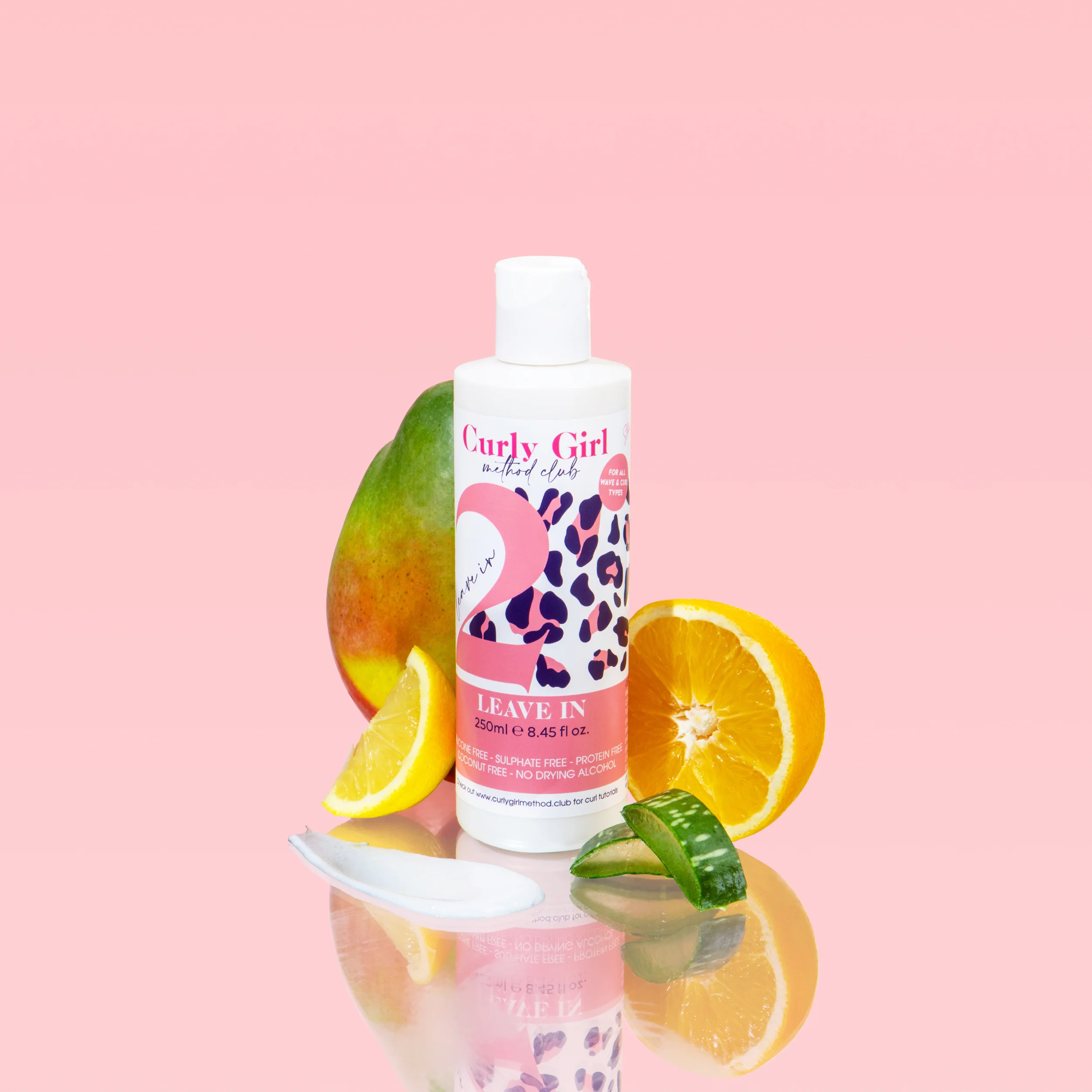 Curly Girl Leave-In Conditioner for Frizz-Free Waves & Curls