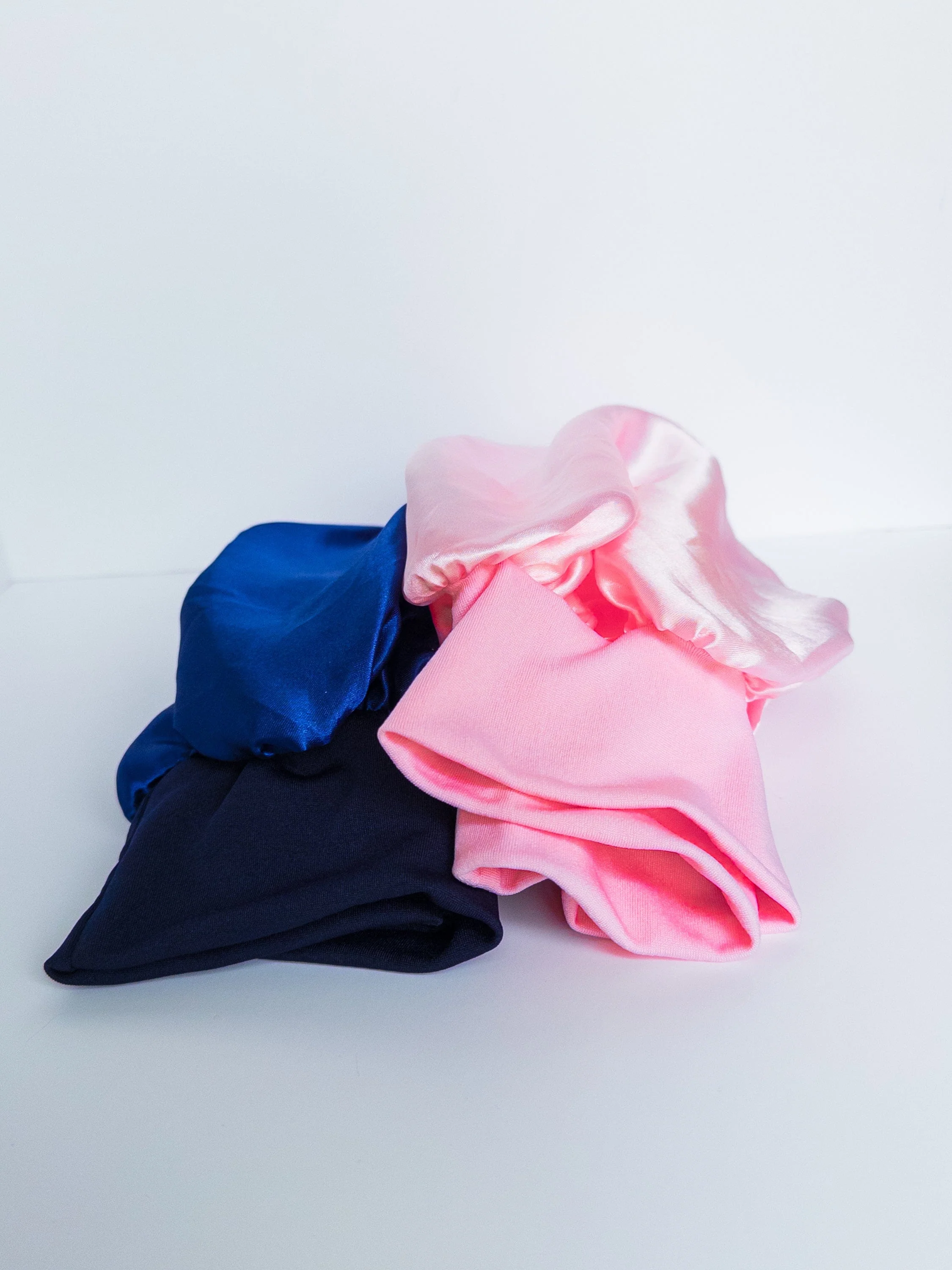 Curly Girl Satin Sleep Cap Wide Secure Head Band - Image 3