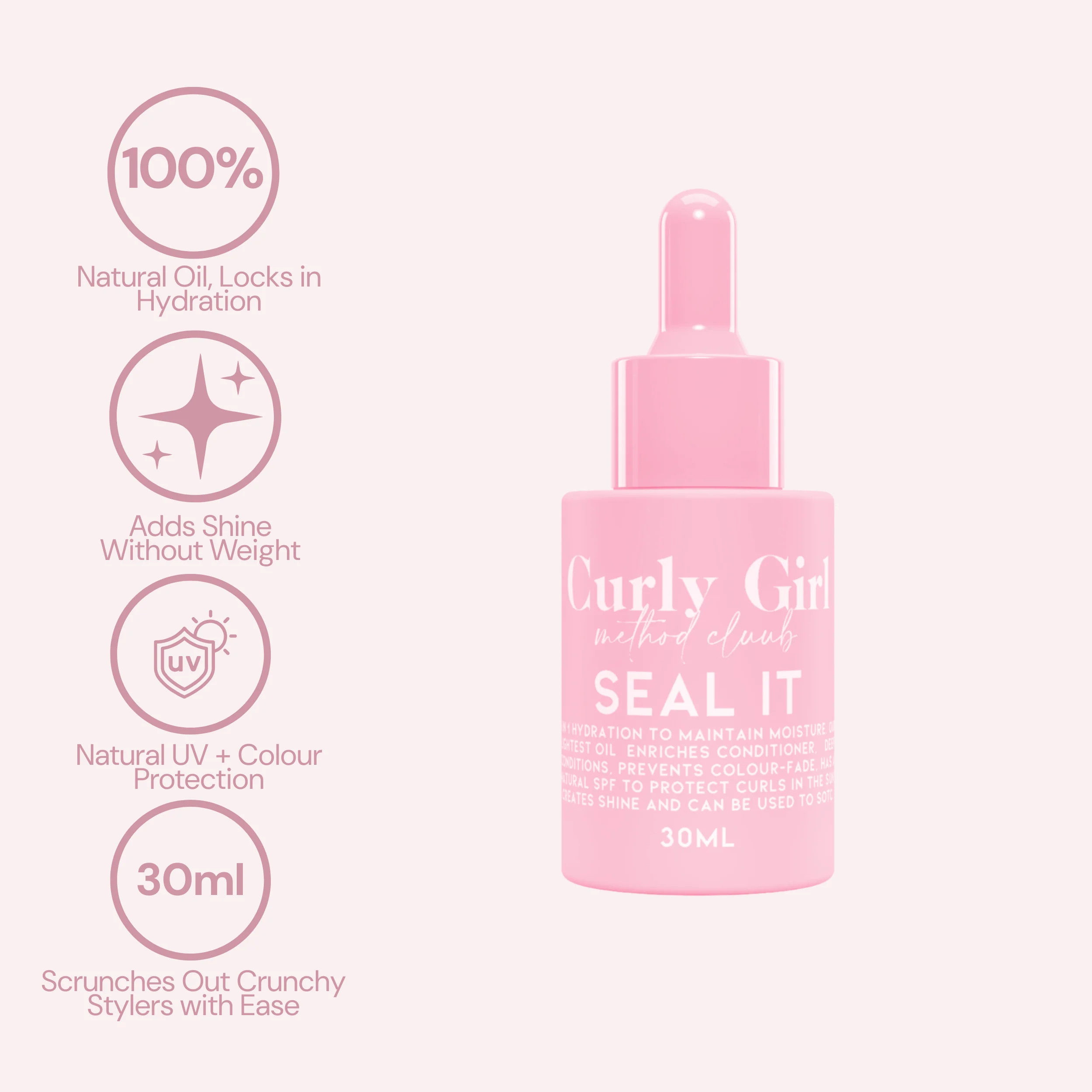 Curly Girl Seal It 6-in-1 Oil for Shine - Image 3
