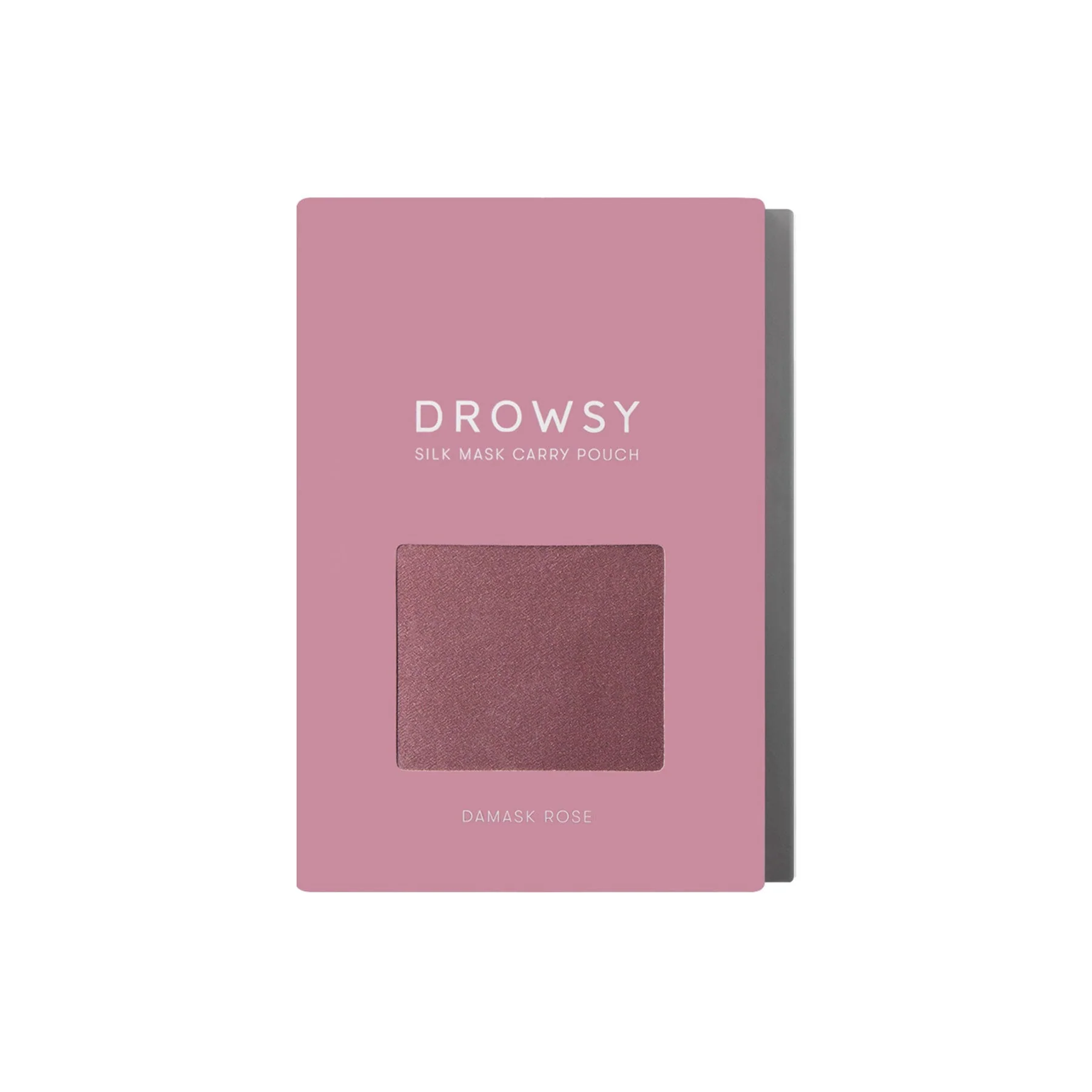 Damask Rose Silk Carry Pouch - Image 3