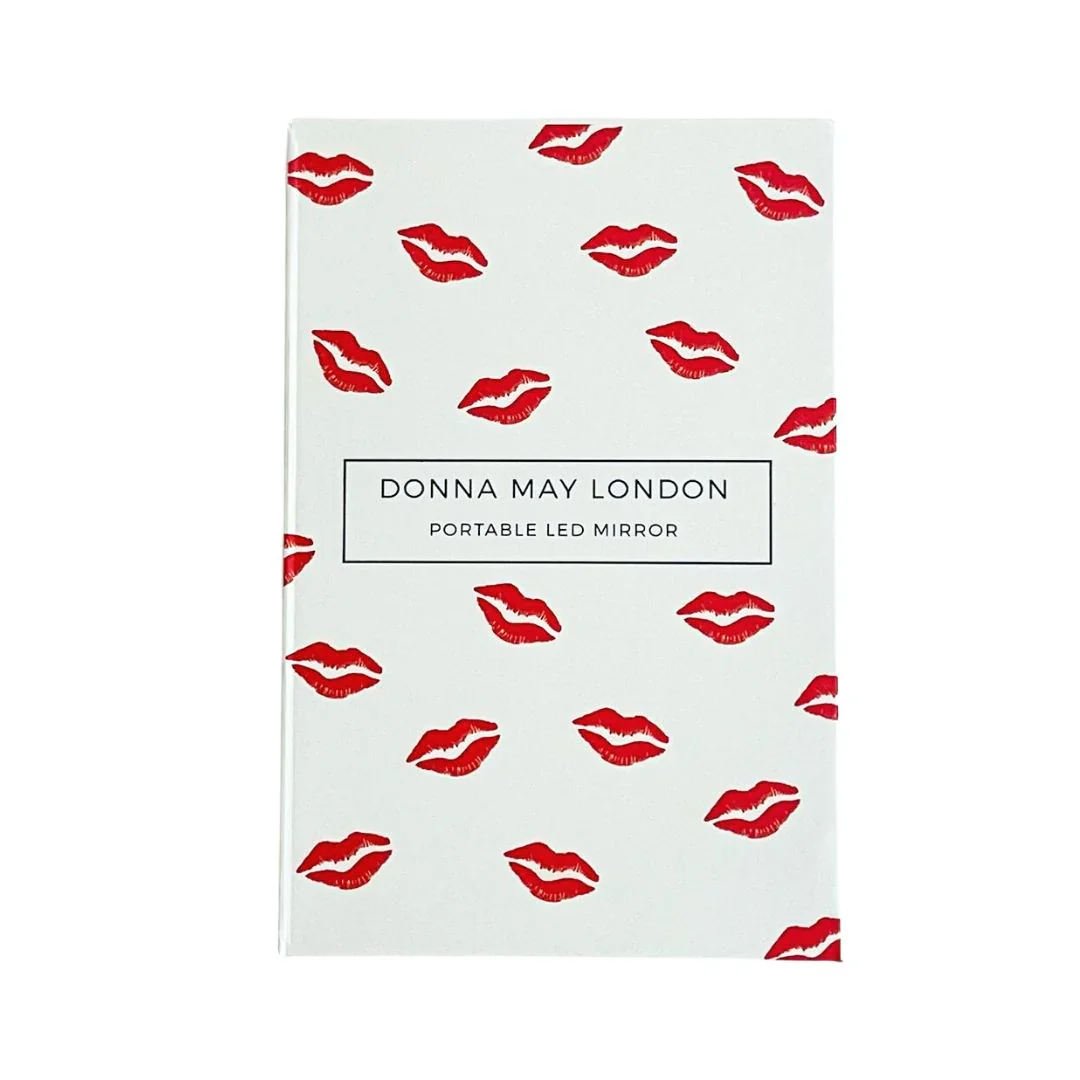 Donna May London - Full Face Portable LED Mirror: Blush Pink - Image 6