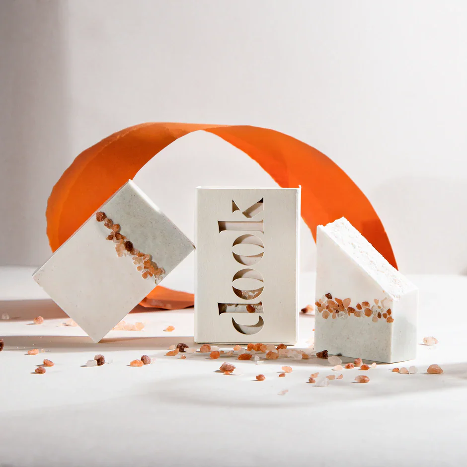 Dook Mandarin, Bergamot, Rosemary & Cedar Salt Soap Bar 120g - Image 4