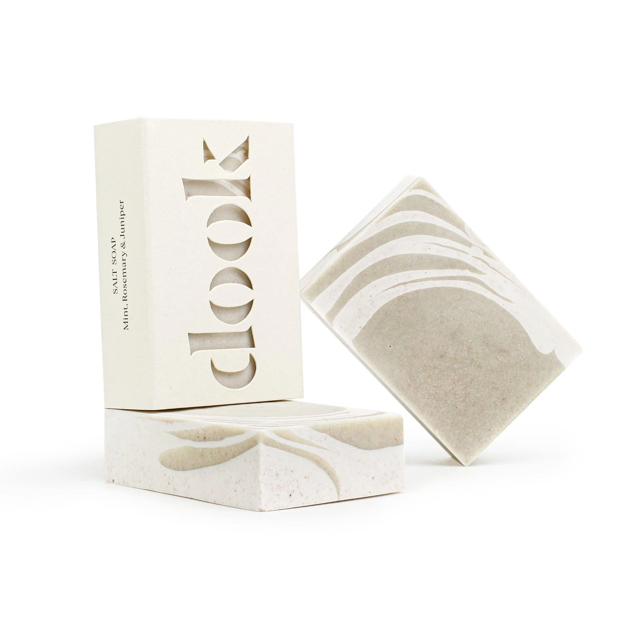 Dook Mint, Rosemary & Juniper Salt Soap Bar 120g - Image 3