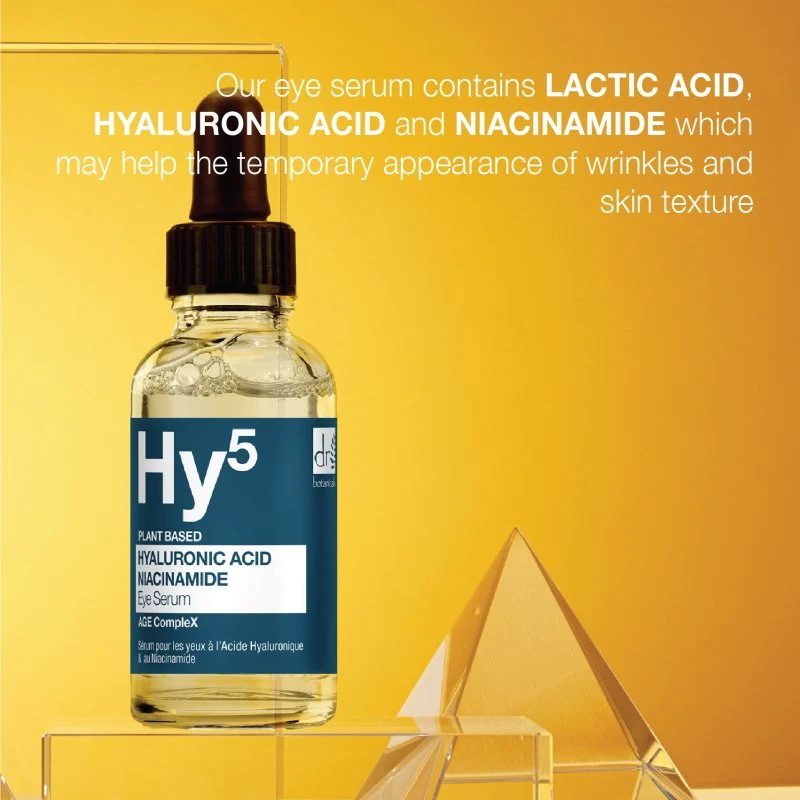 Dr Botanicals - Hyaluronic Acid 5% & Niacinamide 5% Eye Serum 15ml - Image 5