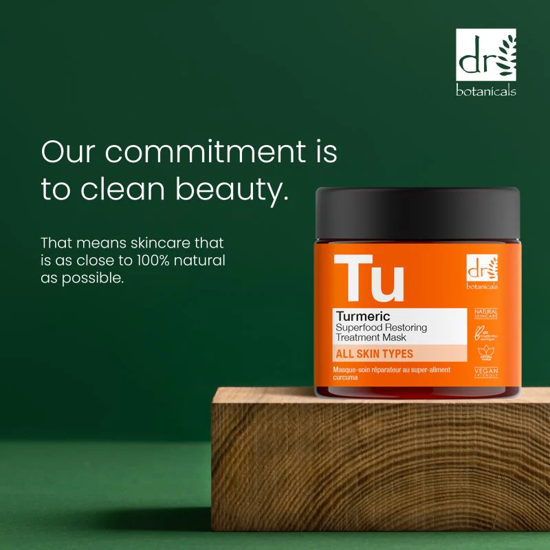 Dr Botanicals - Turmeric Superfood Restoring Treatment Mask 60ml - Image 3