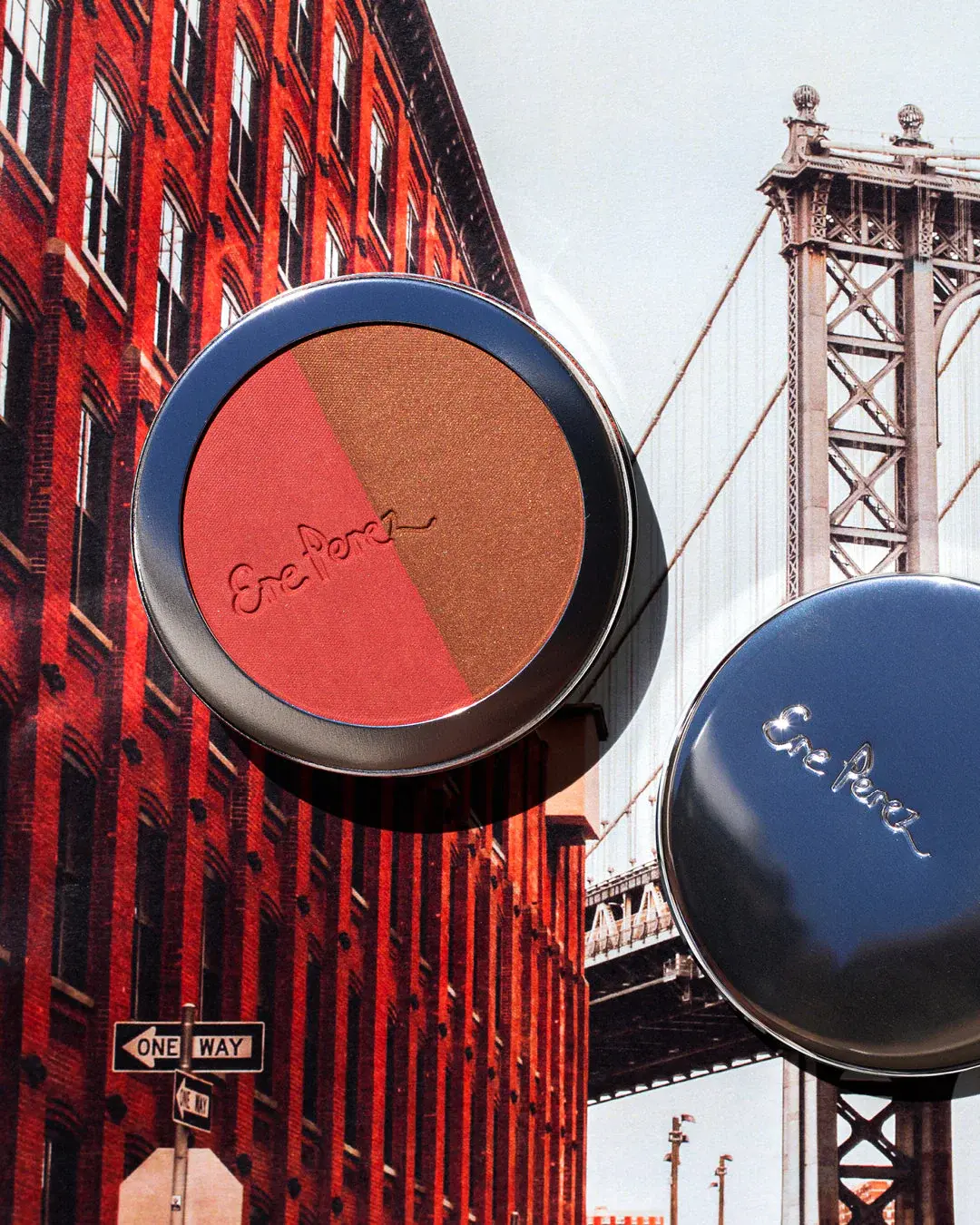 Ere Perez Rice Powder Blush & Bronzer - Brooklyn - Image 4