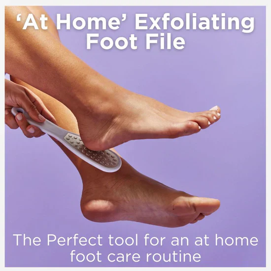 Footlogix Double-Sided Foot File Rubberized Handle - Coarse/Fine - Image 3