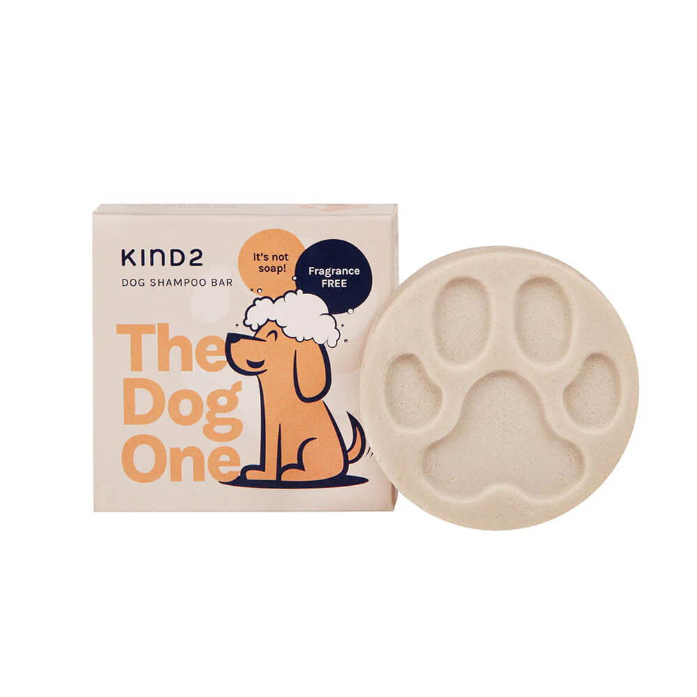 KIND2 - Fragrance Free Dog Shampoo Bar Bundle - 3 Bars