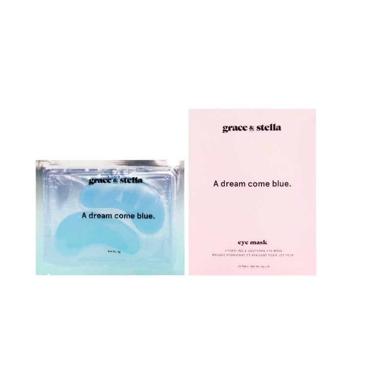 Grace and Stella Blue Eye Masks - 24 Pairs - Image 3