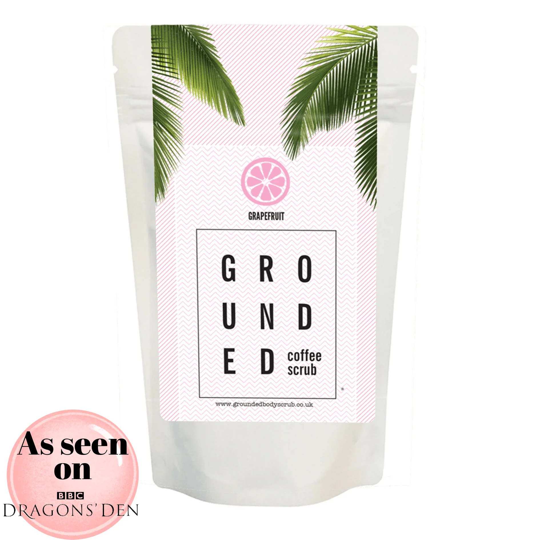Grounded Body - Grapefruit Coffee Full Body Scrub - For Dry Skin - Image 4