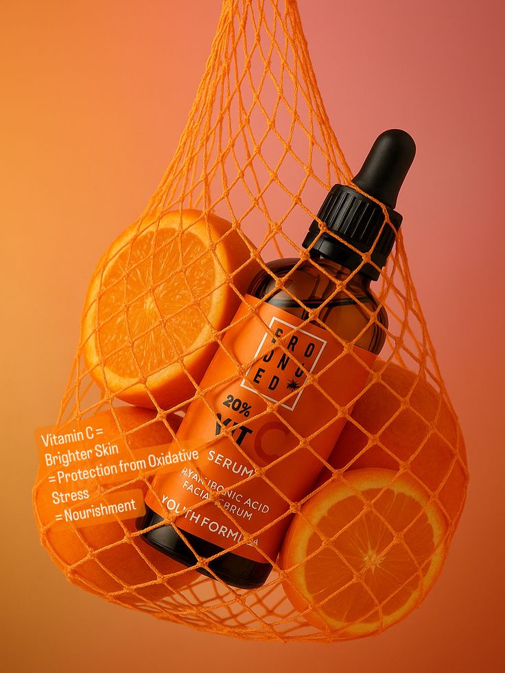 Grounded Body - Vitamin C and Hyaluronic Acid Anti-Ageing Serum - Image 7