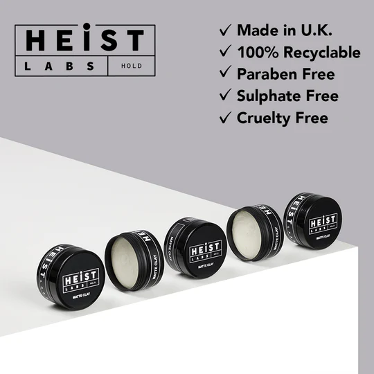Heist Labs Matte Clay Strong Hold and Definition 100ml - Image 3
