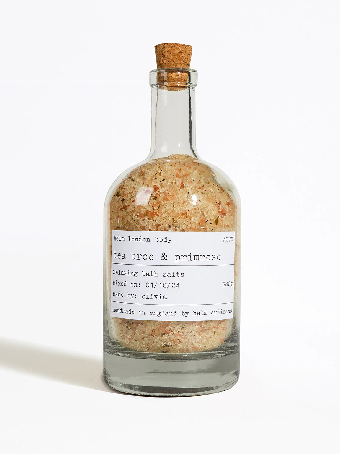 Helm London Tea Tree & Primrose Bath Salts - 580g