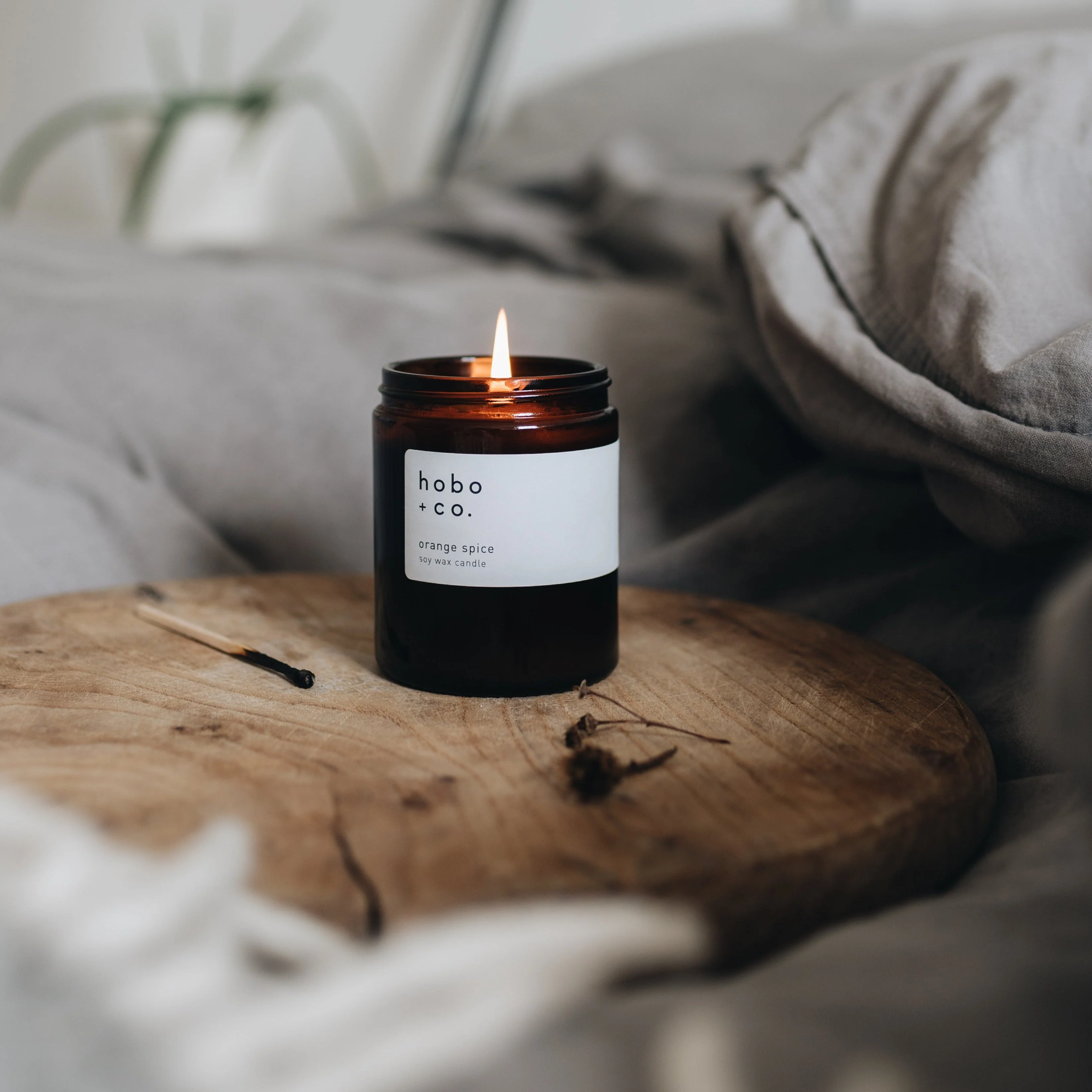Hobo+Co - Glass Jar Orange Spice Candle - Image 2