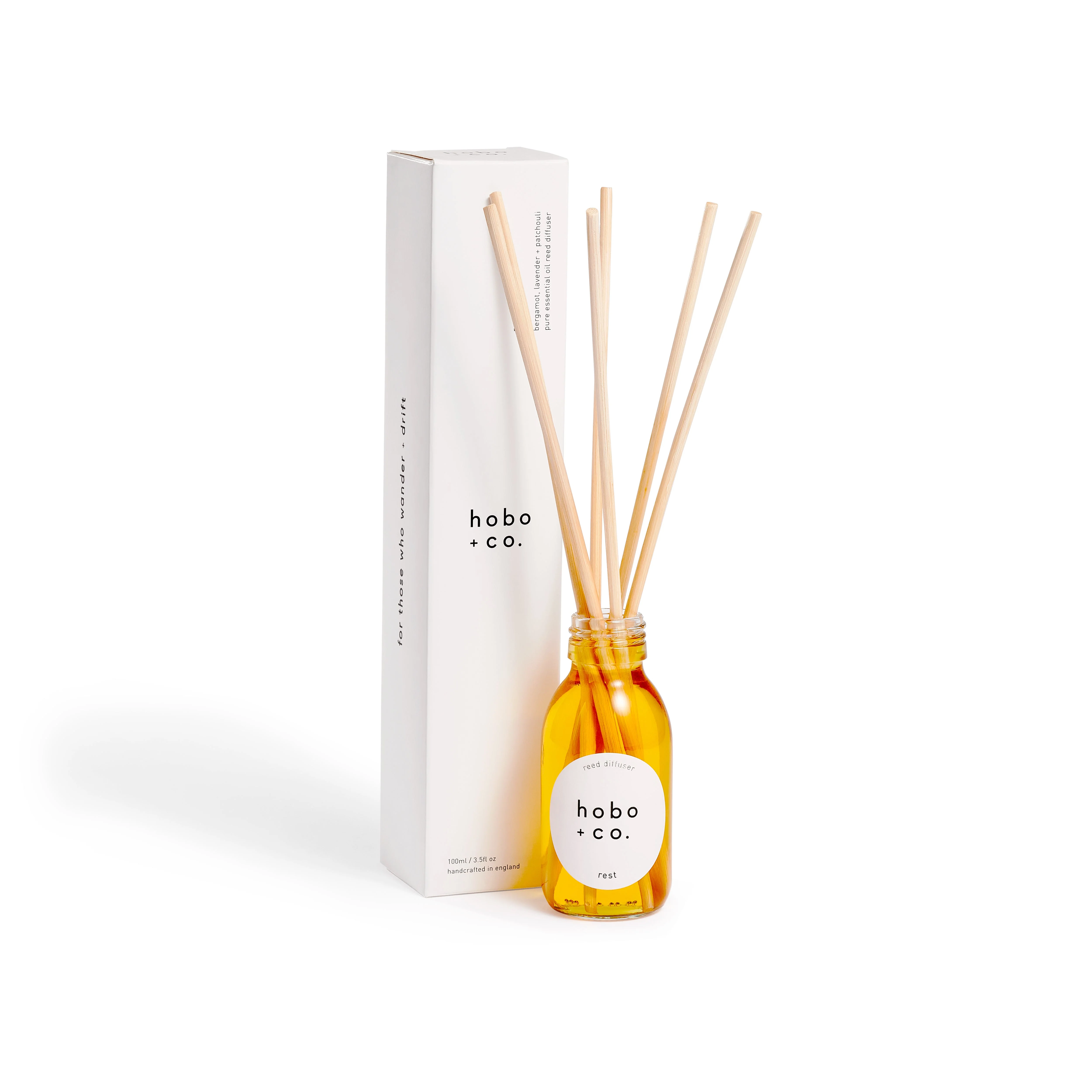 Hobo+Co - Rest Aromatherapy Essential Oil Scented Reed Diffuser