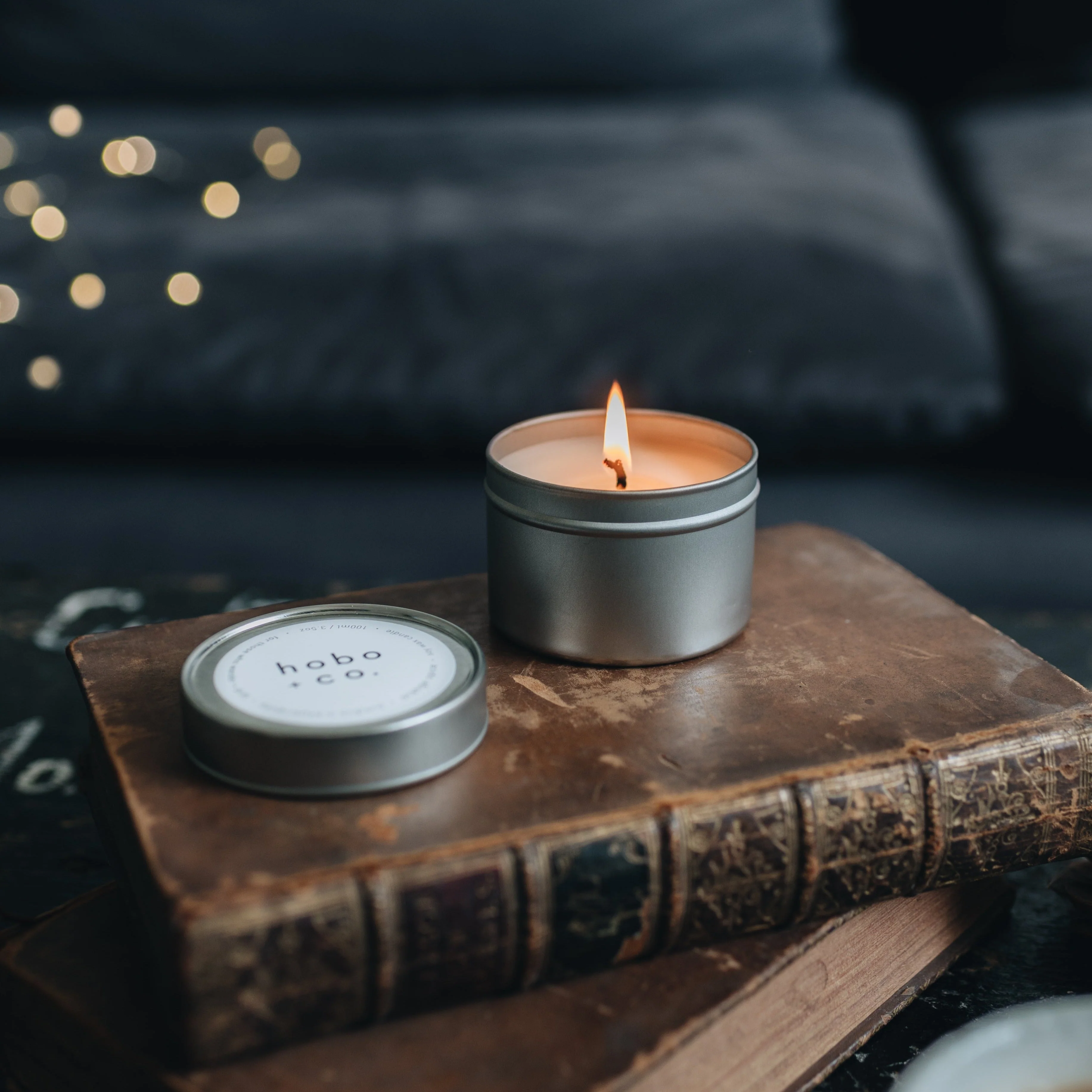 Hobo+Co - Travel Size Oakwood and Tobacco Candle - Image 2