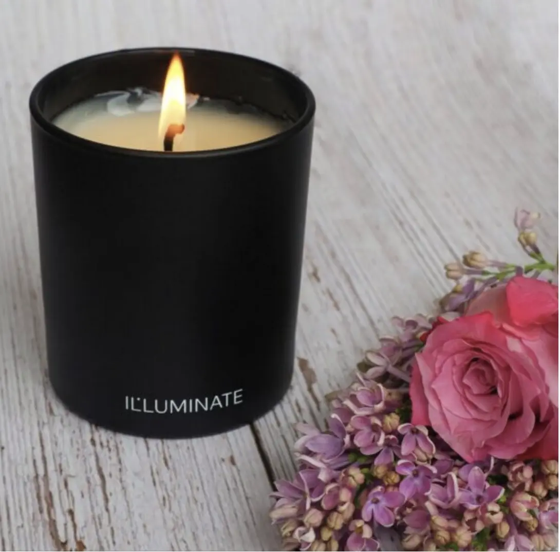 IL LUMINATE Refillable Candles: Candle Five - Rose, Magnolia, Jasmine and Peony - Image 2