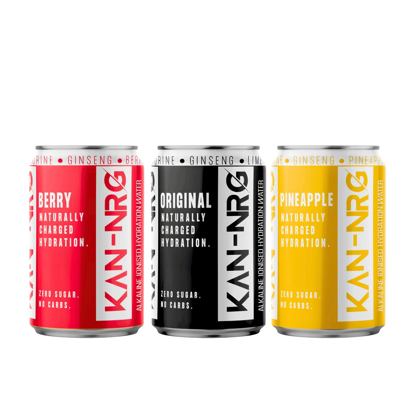 KAN-NRG TRIO PACK - Original, Berry & Pineapple