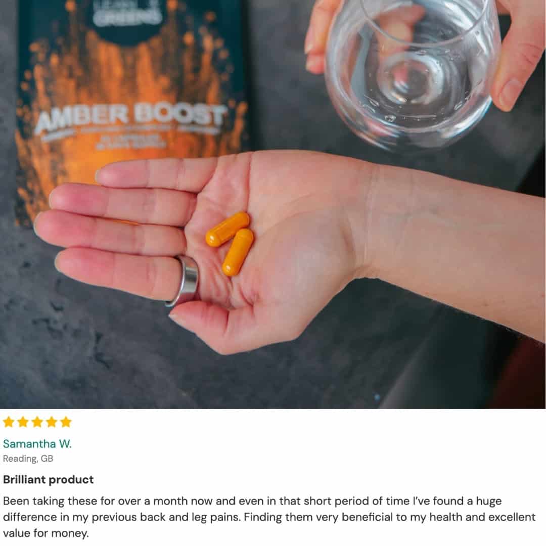 Lean Greens - Amber Boost - Curcumin C3 Complex - Image 3