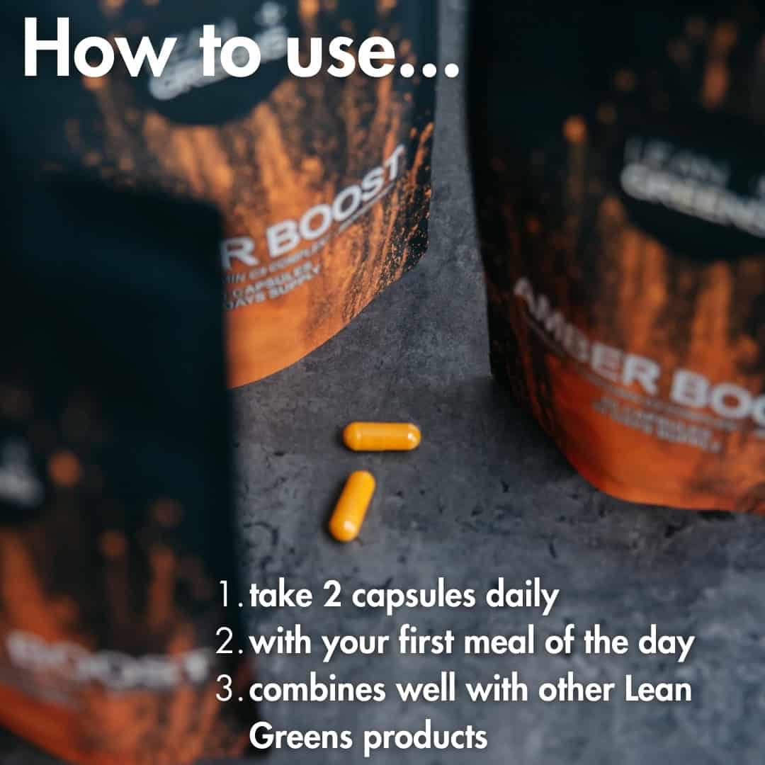 Lean Greens - Amber Boost - Curcumin C3 Complex - Image 4
