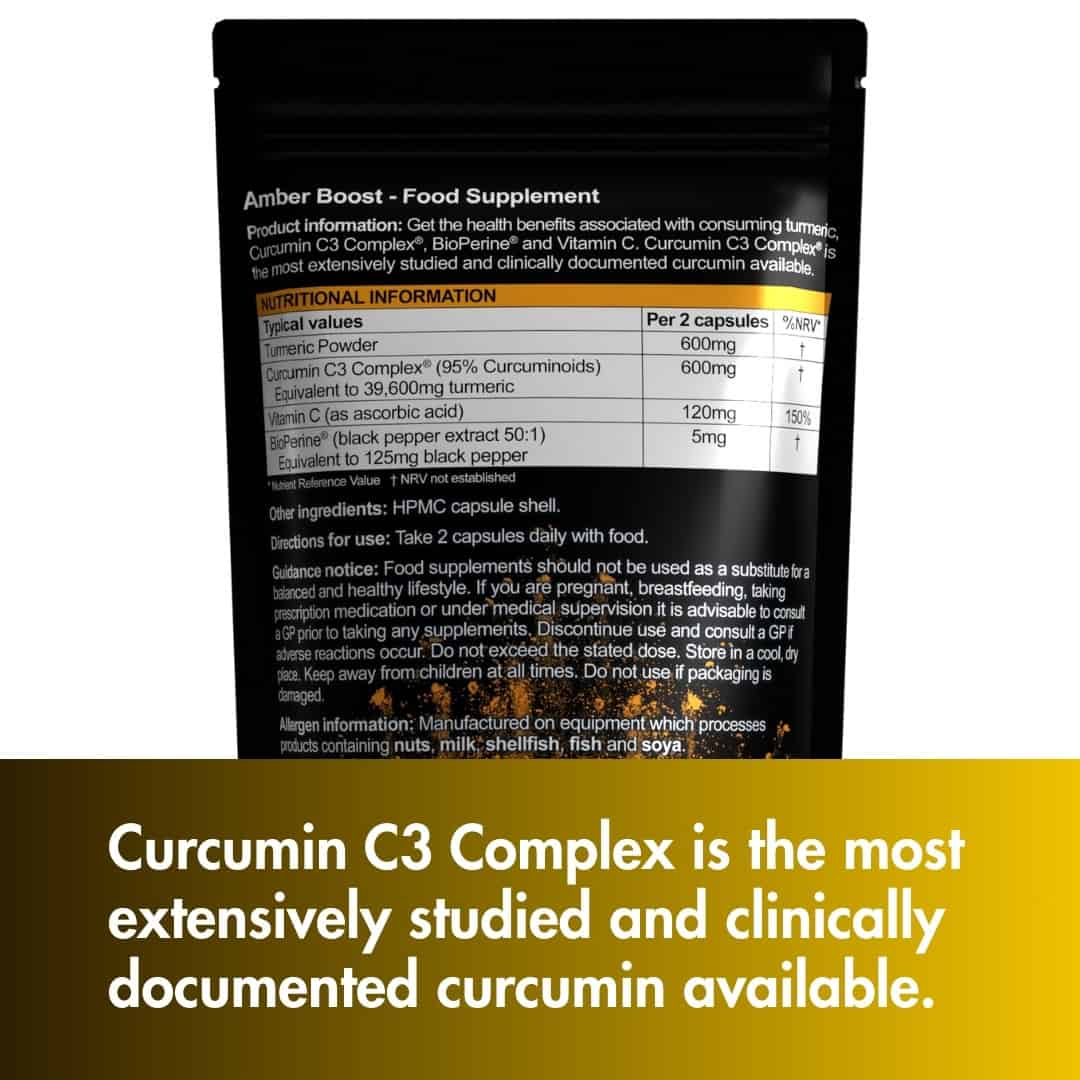 Lean Greens - Amber Boost - Curcumin C3 Complex - Image 6