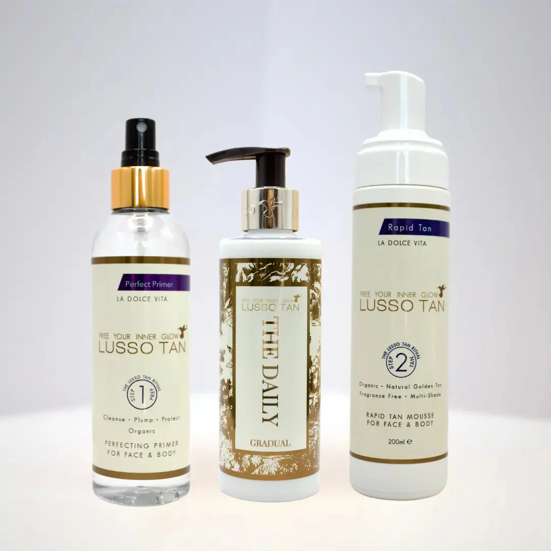 Lusso Tan - Ready-Set-Glow Bundle