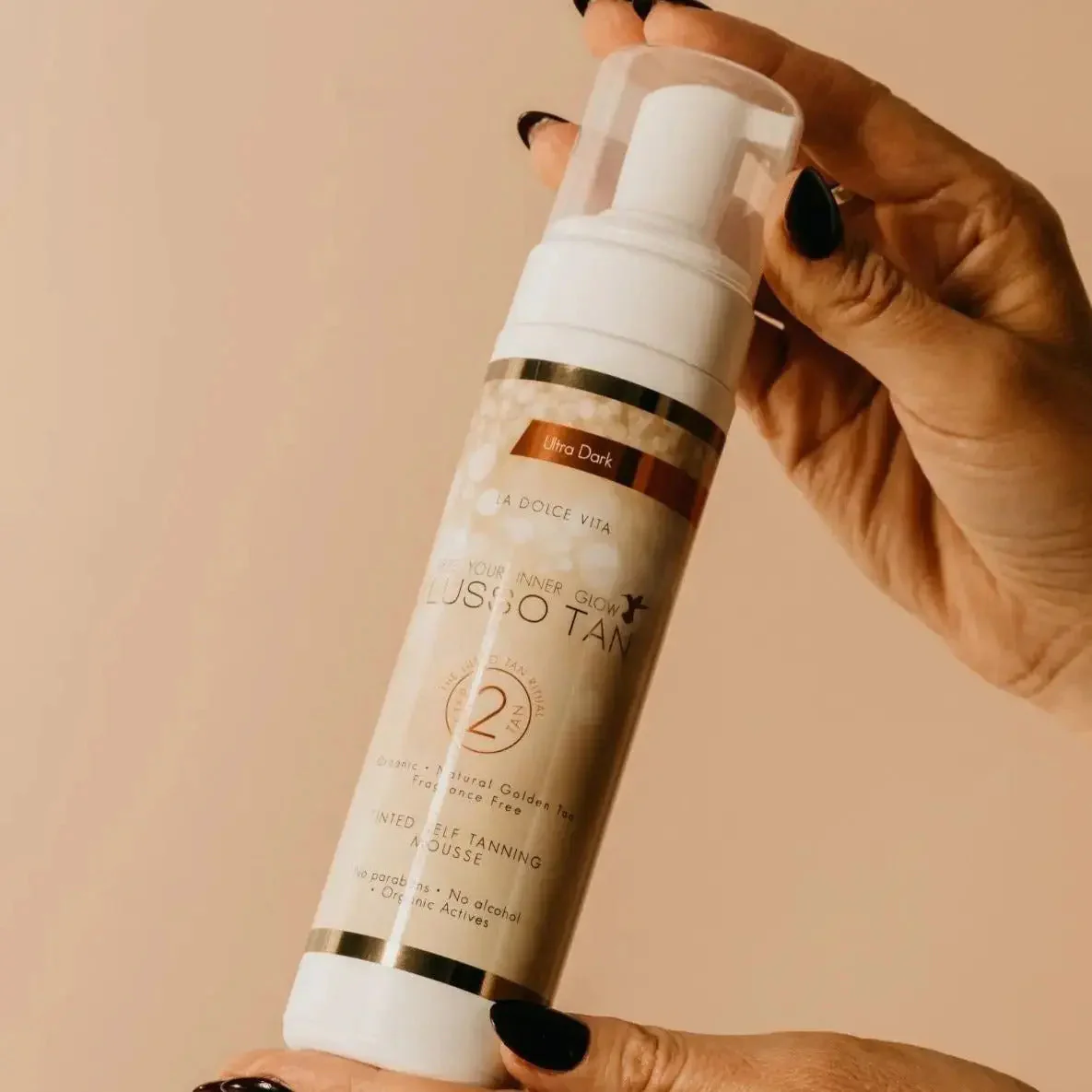 Lusso Tan - Tinted Self Tanning Mousse 200ml (Variants) - Image 4