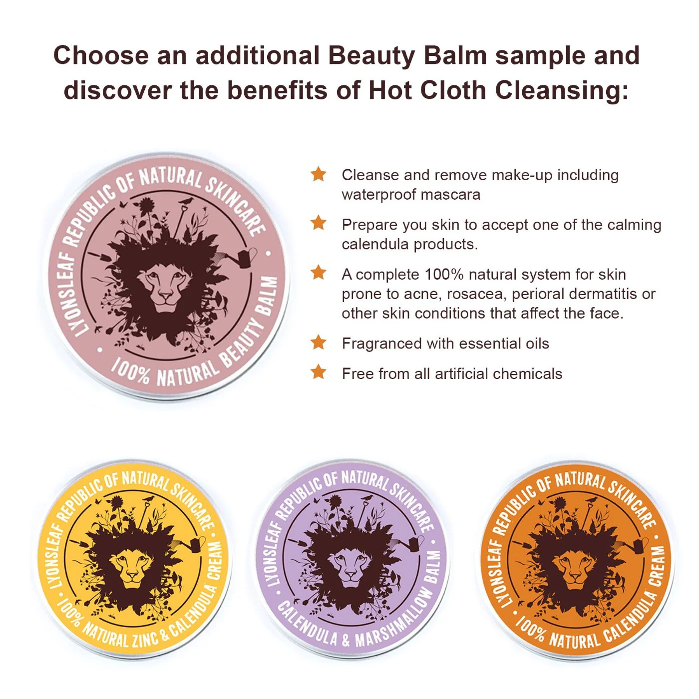Lyonsleaf Calendula Skin Rescue Sample Set (3 x 3ml) - Image 3