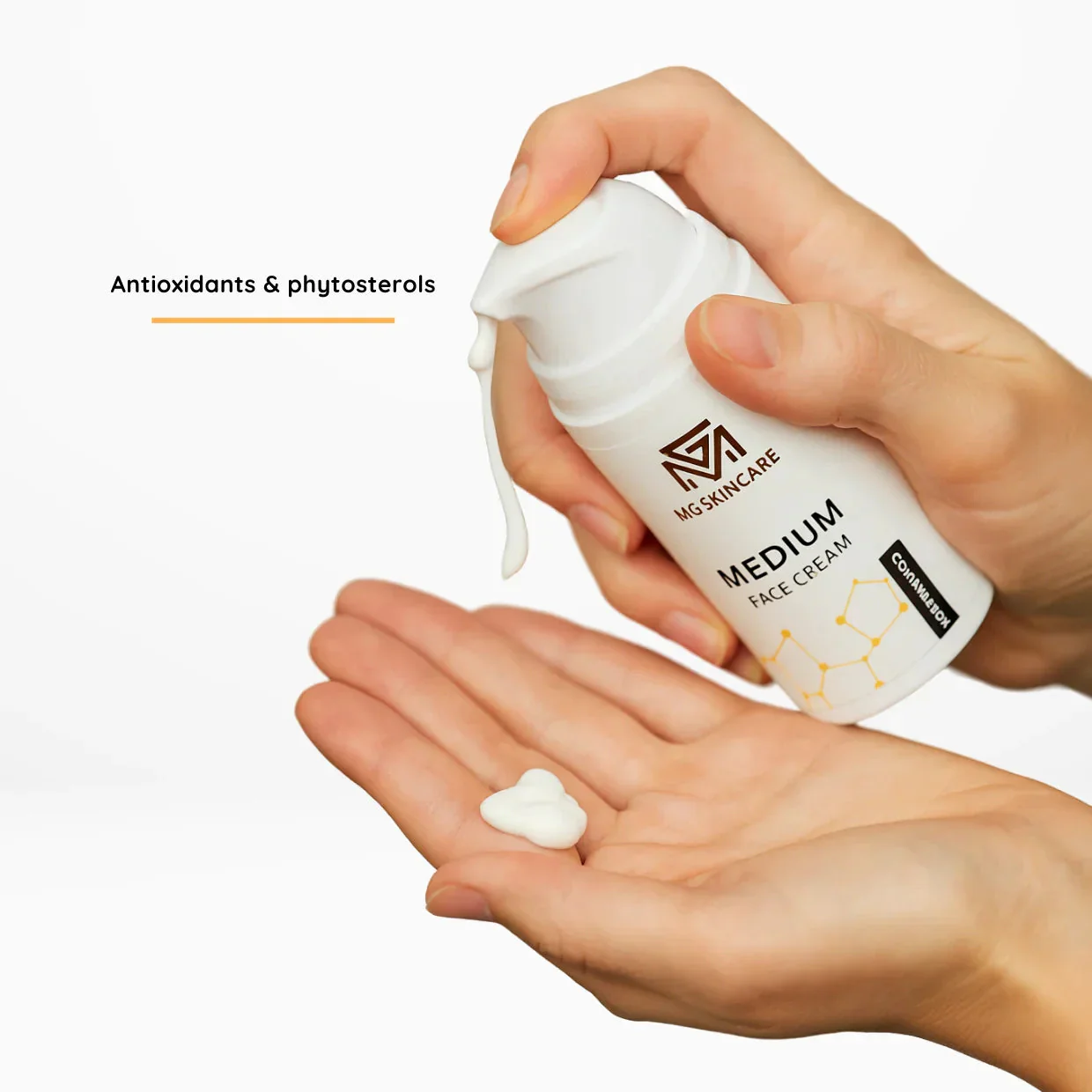 MG Skincare - MEDIUM FACE CREAM with Retinol - Vita C & Hyaluronic Acid - Image 2