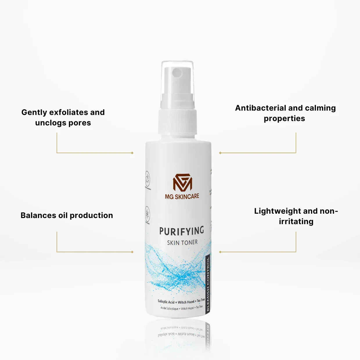 MG Skincare - PURIFYING FACE TONER - Image 3