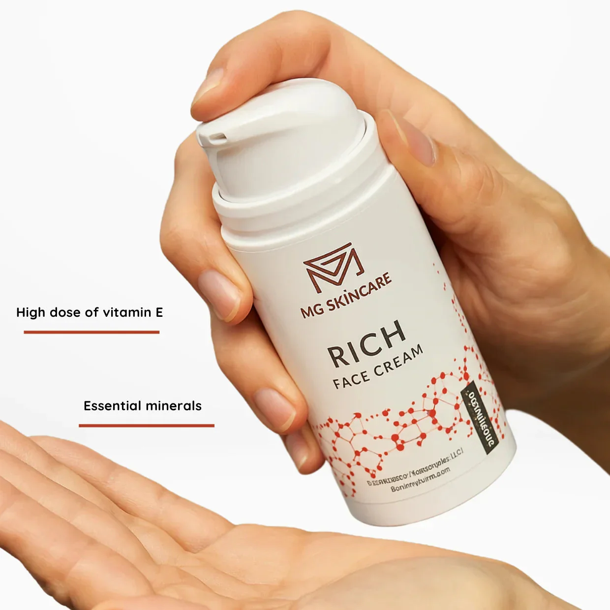 MG Skincare - RICH FACE CREAM TREATING AGING.DAMAGED & ROSACEA. - Image 3