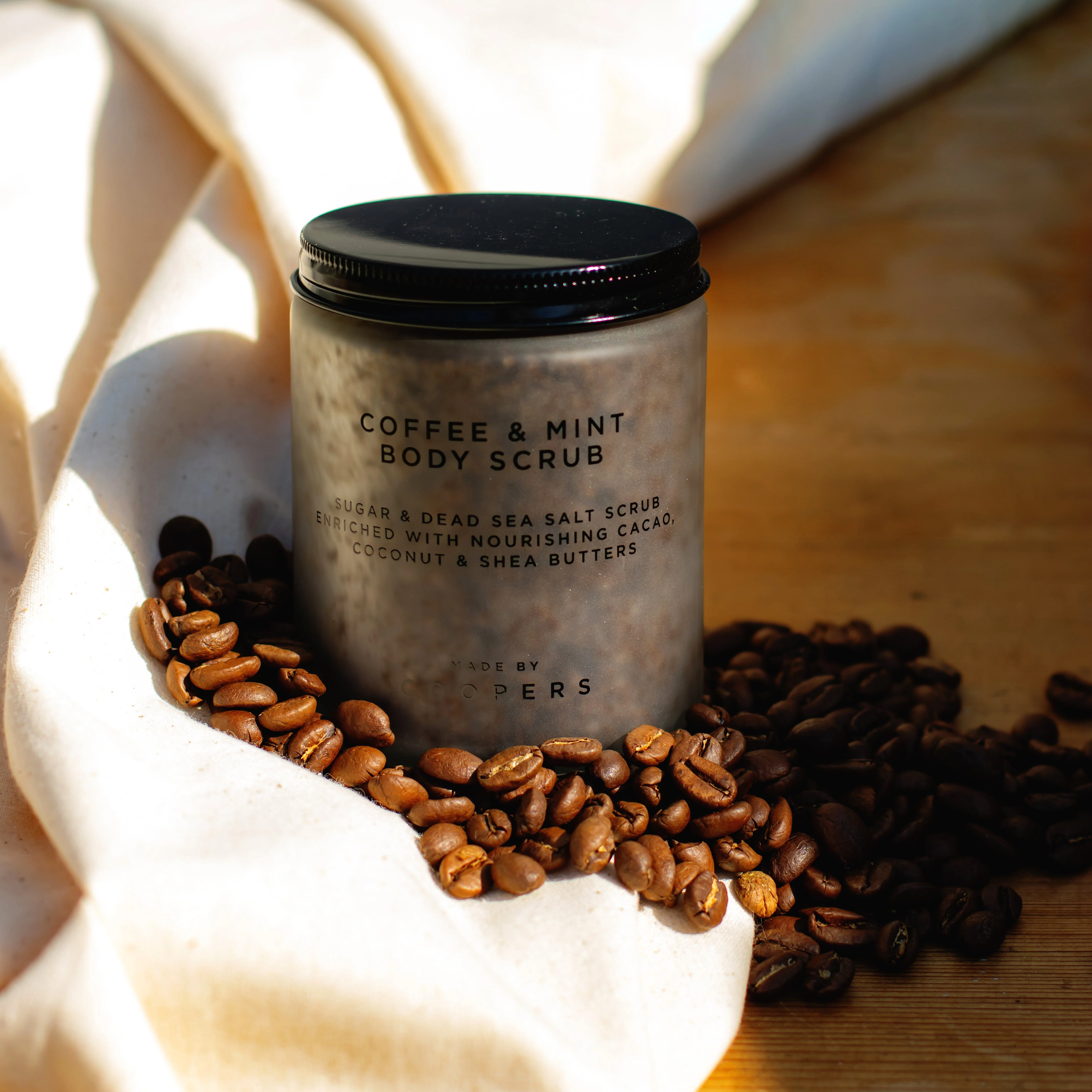 Made By Coopers Coffee & Mint Body Scrub - Image 3
