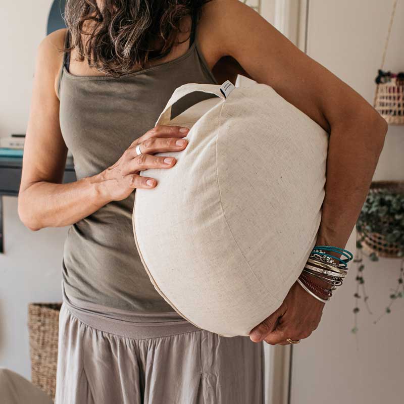 Made By Coopers Natural Meditation & Yoga Cushion - Image 2
