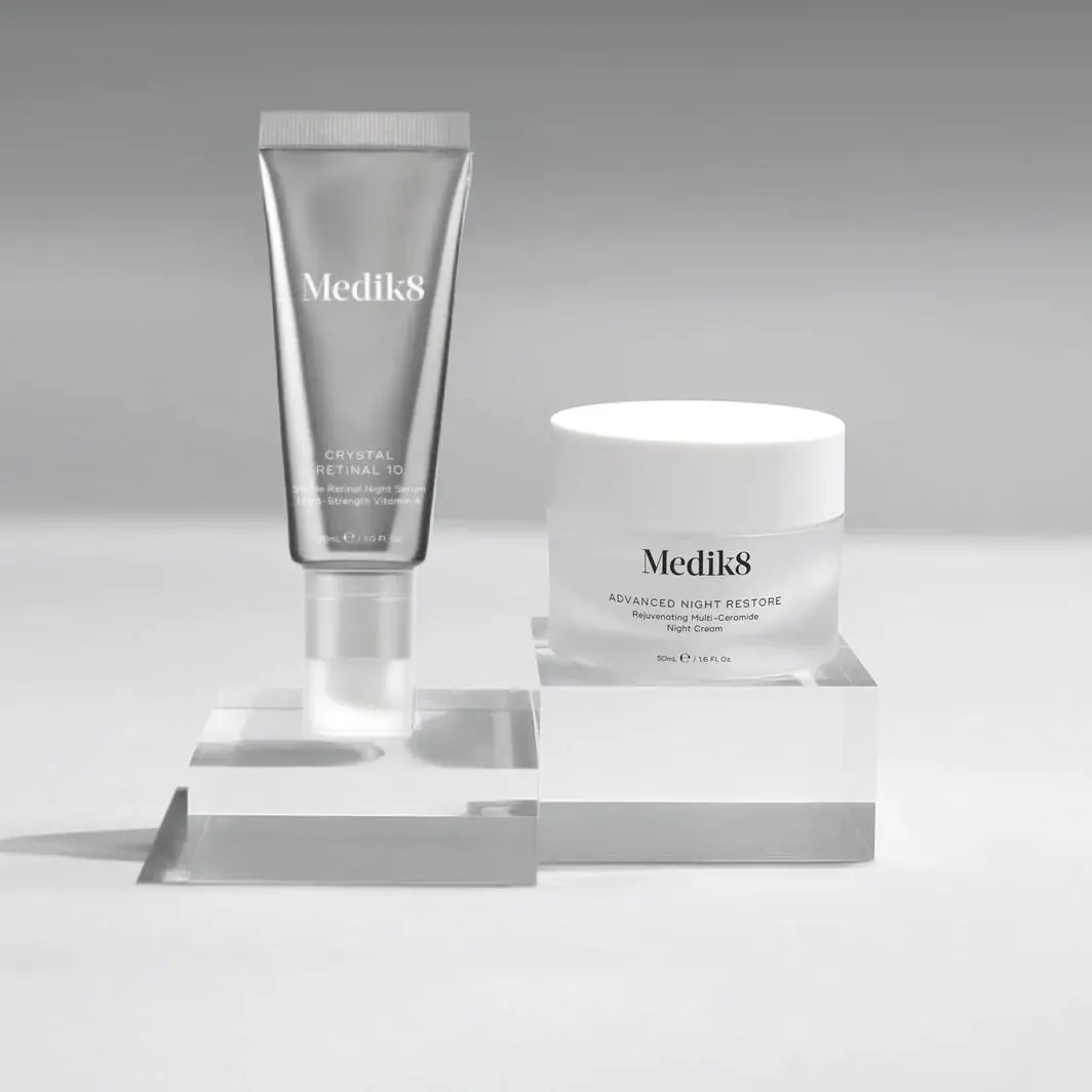 Medik8 Crystal Retinal 10 and Advanced Night Restore Bundle