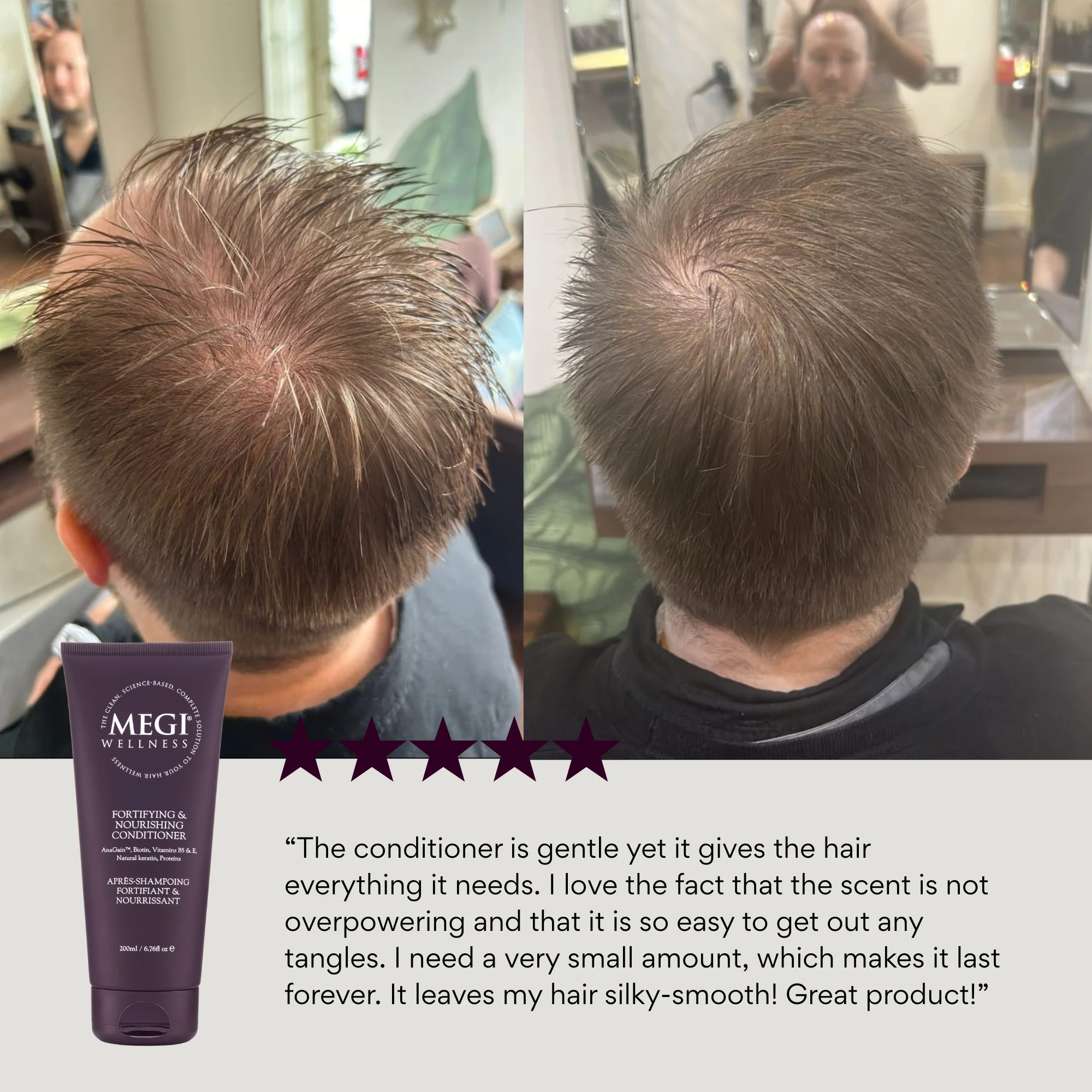 MEGIWellness Fortifying & Deep Nourishing Conditioner - Image 3