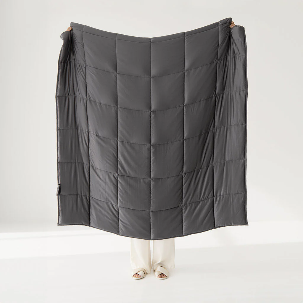 Drowsy Sleep Co Moonlight Shadow Silk Weighted Blanket - Image 9