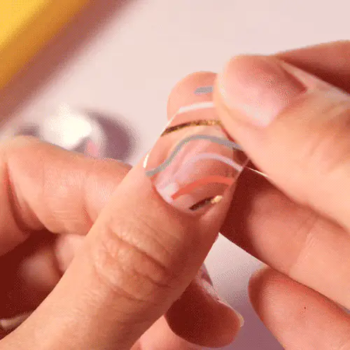 MoYou London Gel Nail Strip ★ Confetti Dip - Image 6