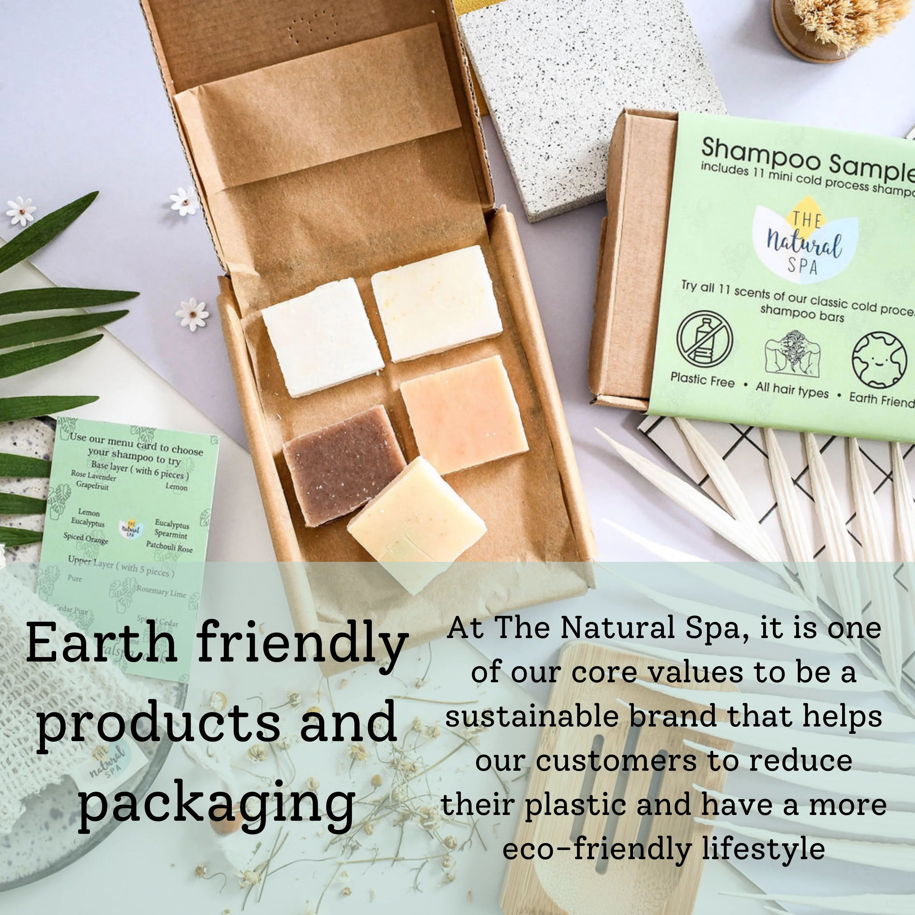 The Natural Spa - Shampoo Sampler Set - Image 4