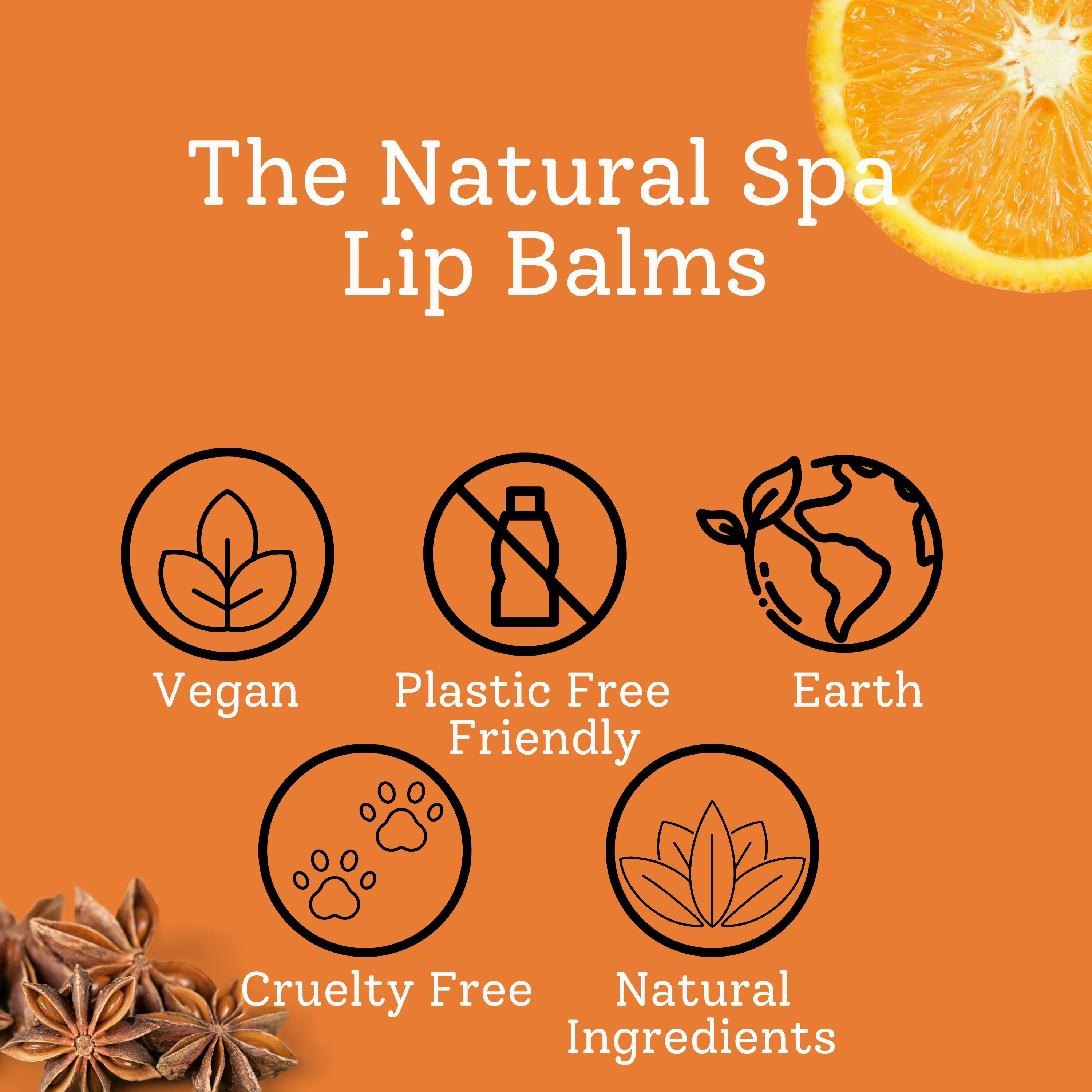 The Natural Spa - Spiced Orange   All Natural Lip Balm - Image 5
