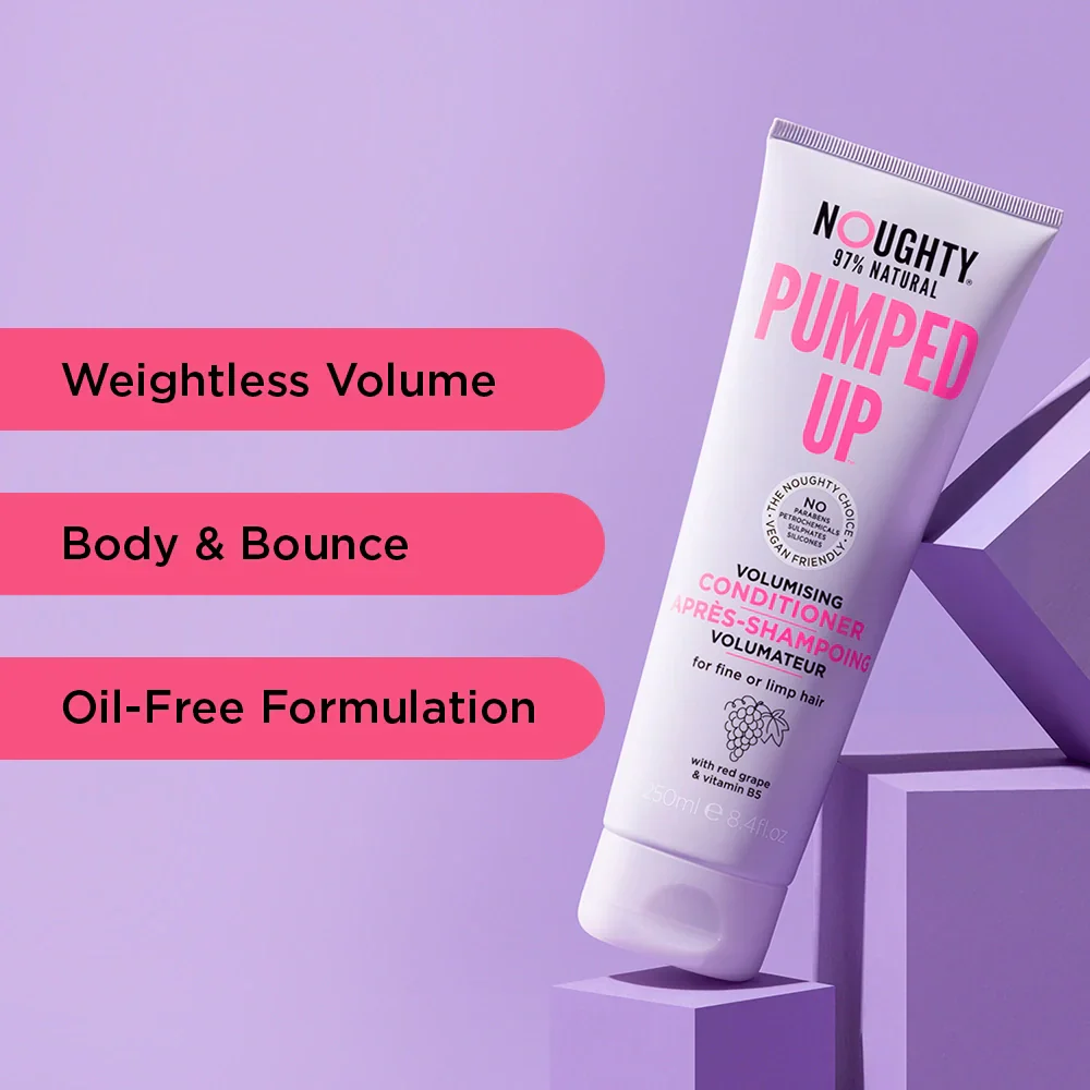 Noughty Haircare Pumped Up Conditioner - 250ml - Image 2