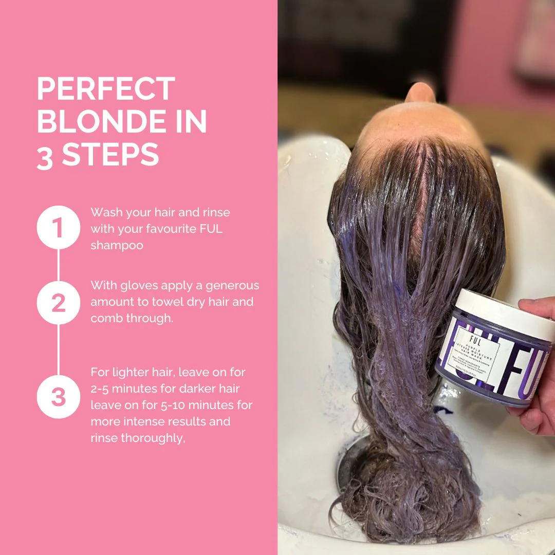 FUL PURPLE INTENSE MOISTURE HAIR MASK - Image 4