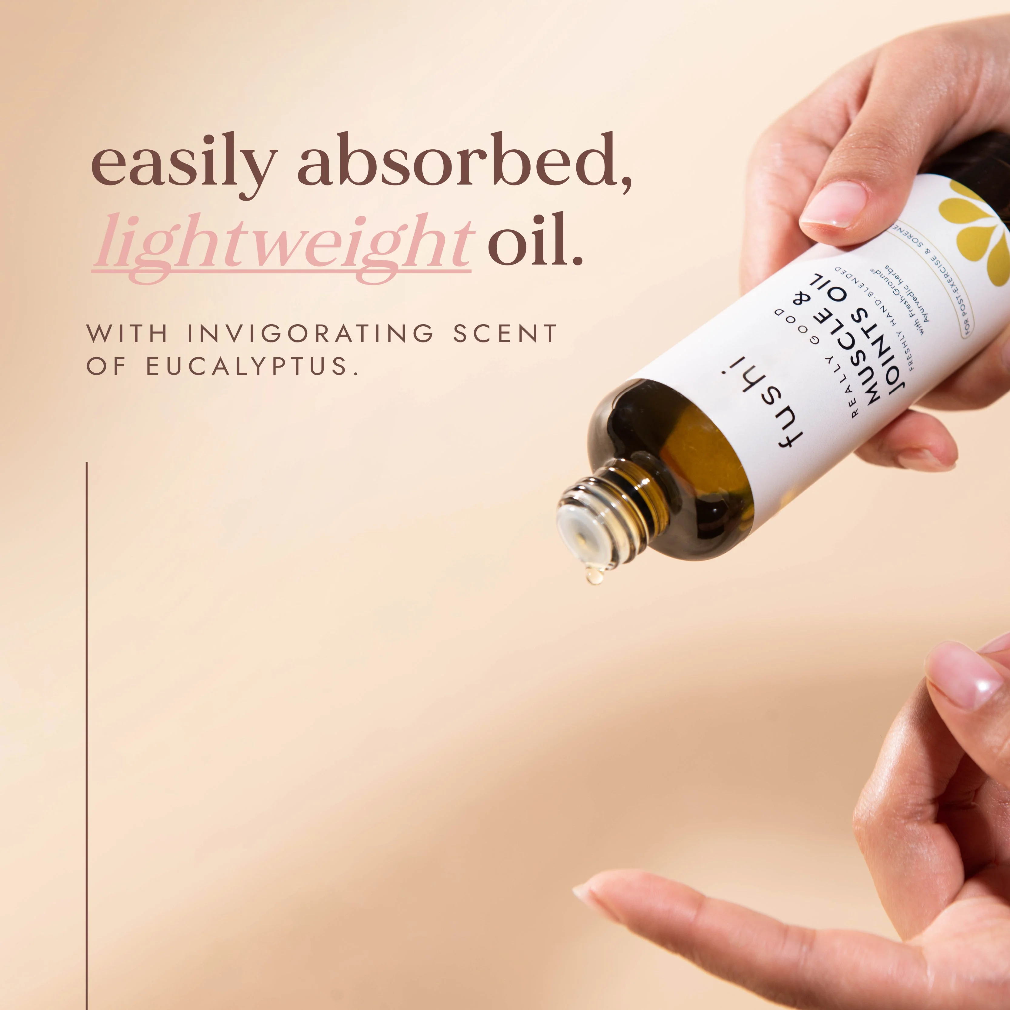 Fushi Wellbeing - Really Good Muscle & Joints Oil 100ml - Image 5