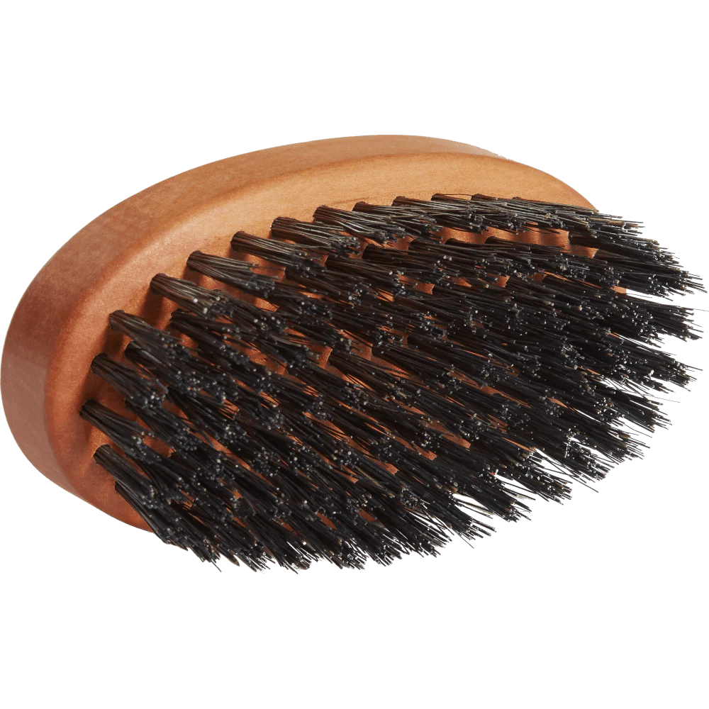 Seven Potions Beard Brush - Oval Shaped Pear Wood With Natural Bristles - Image 4