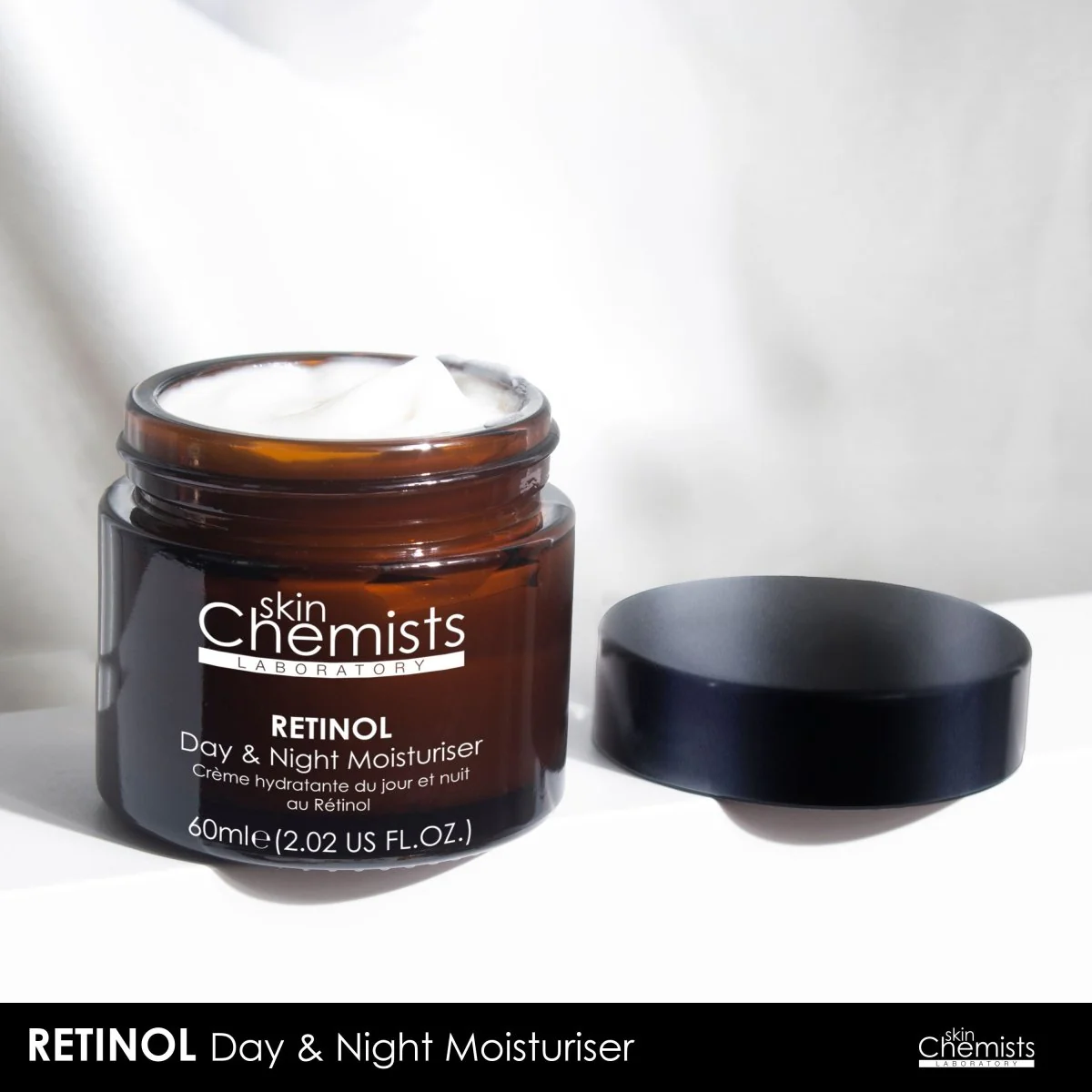 Anti-Ageing Retinol Night Moisturiser with SYN®-AKE 60ml - Image 2
