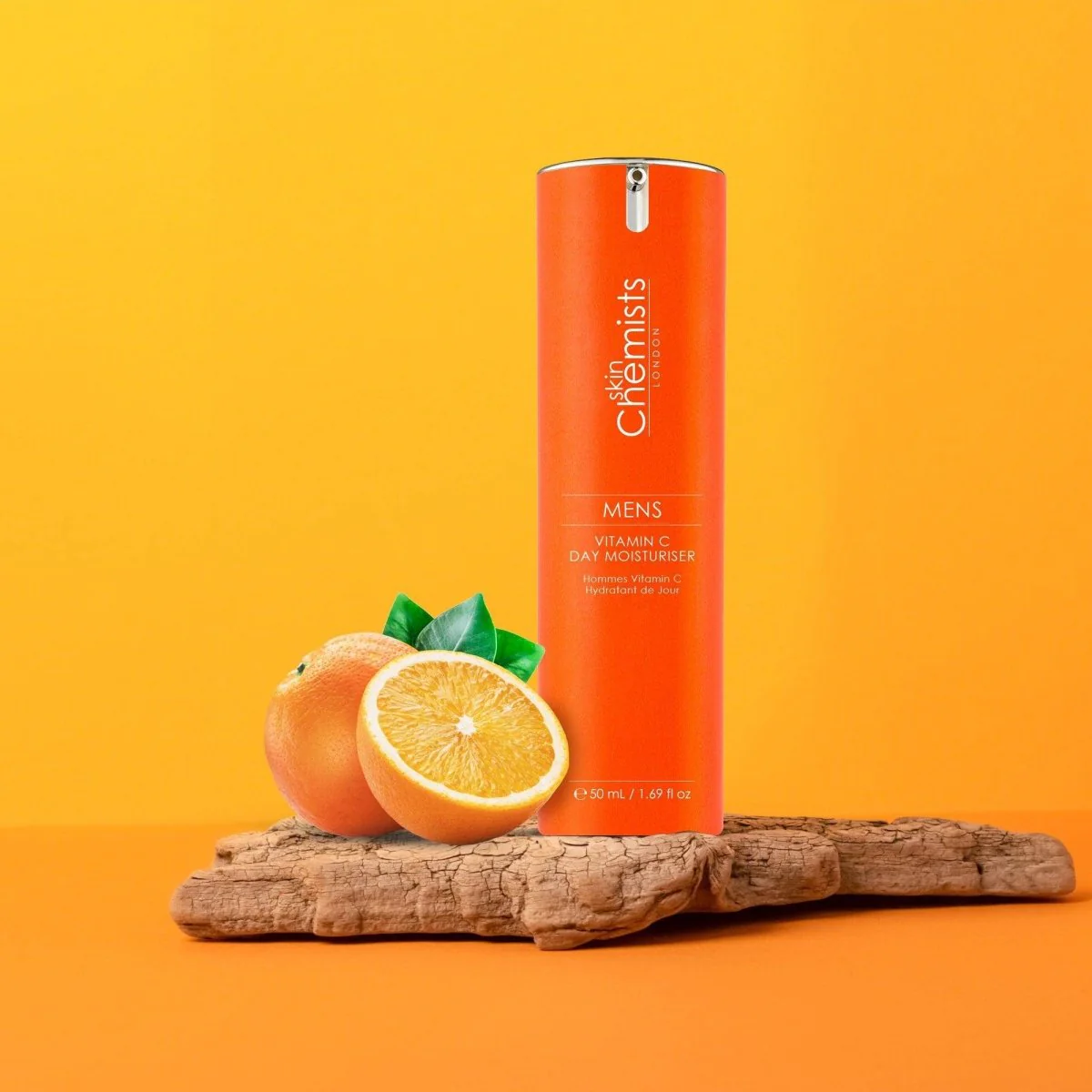 skinChemists Men's Vitamin C Day Moisturiser 50ml - Image 2