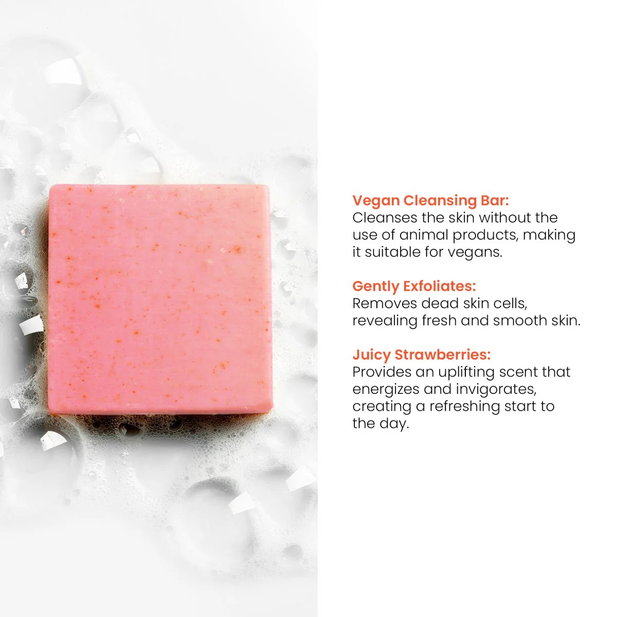skinChemists Provence Rose Facial Cleansing Soap 100g - Image 2
